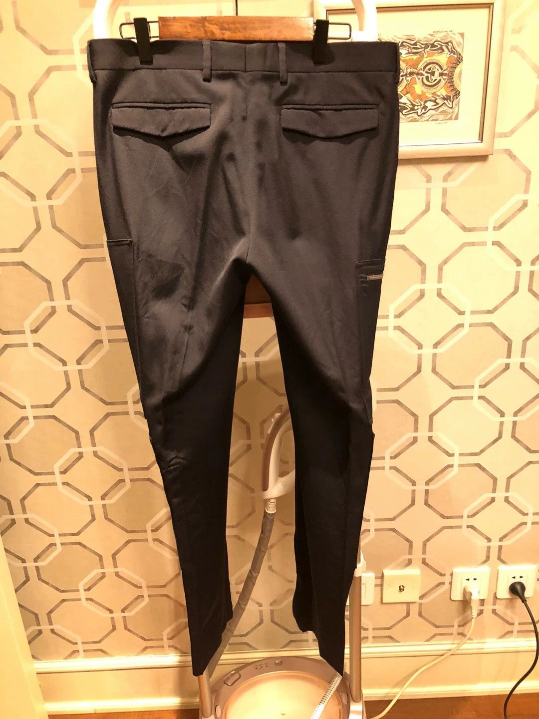 Dior Dior Black Wool Utility Trousers Size US 30 / EU 46 - 8 Thumbnail