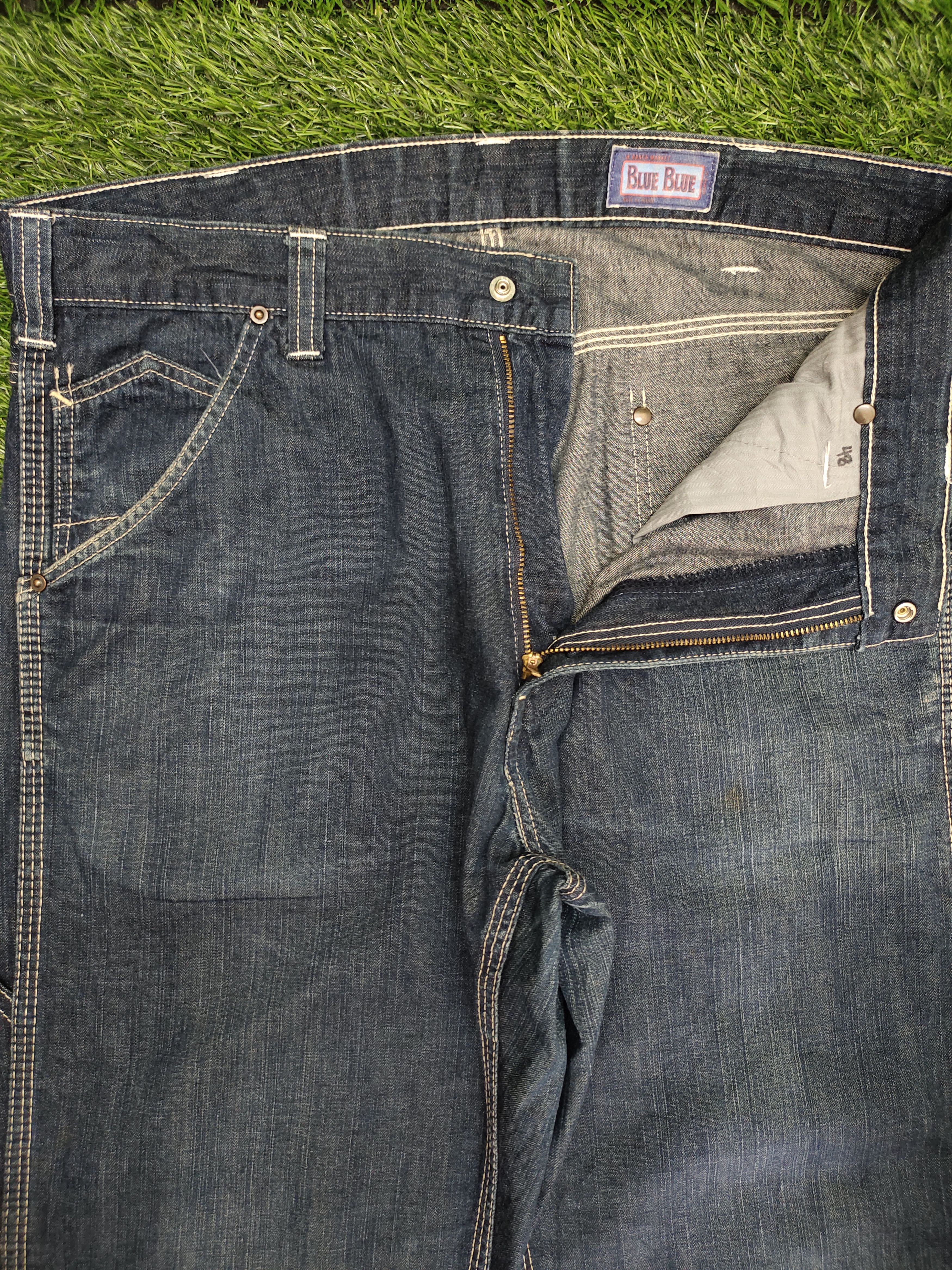 Blue Blue Japan Baggy Jeans Blue Blue Indigo Carpenter Denim Pants Size US 34 / EU 50 - 18 Thumbnail