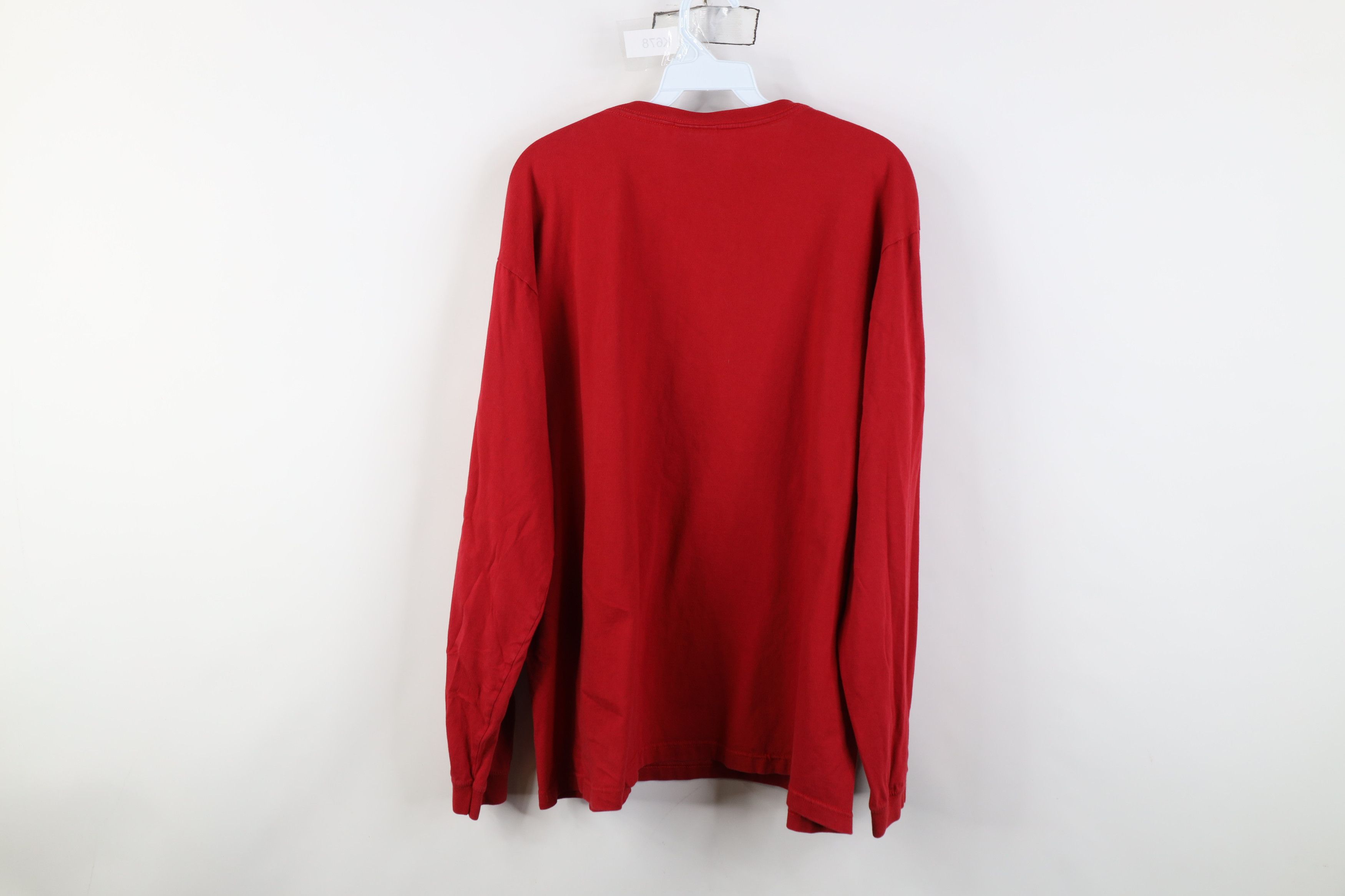 Nautica Vintage 90s Nautica Competition Long Sleeve T-Shirt Red Size US XL / EU 56 / 4 - 11 Thumbnail