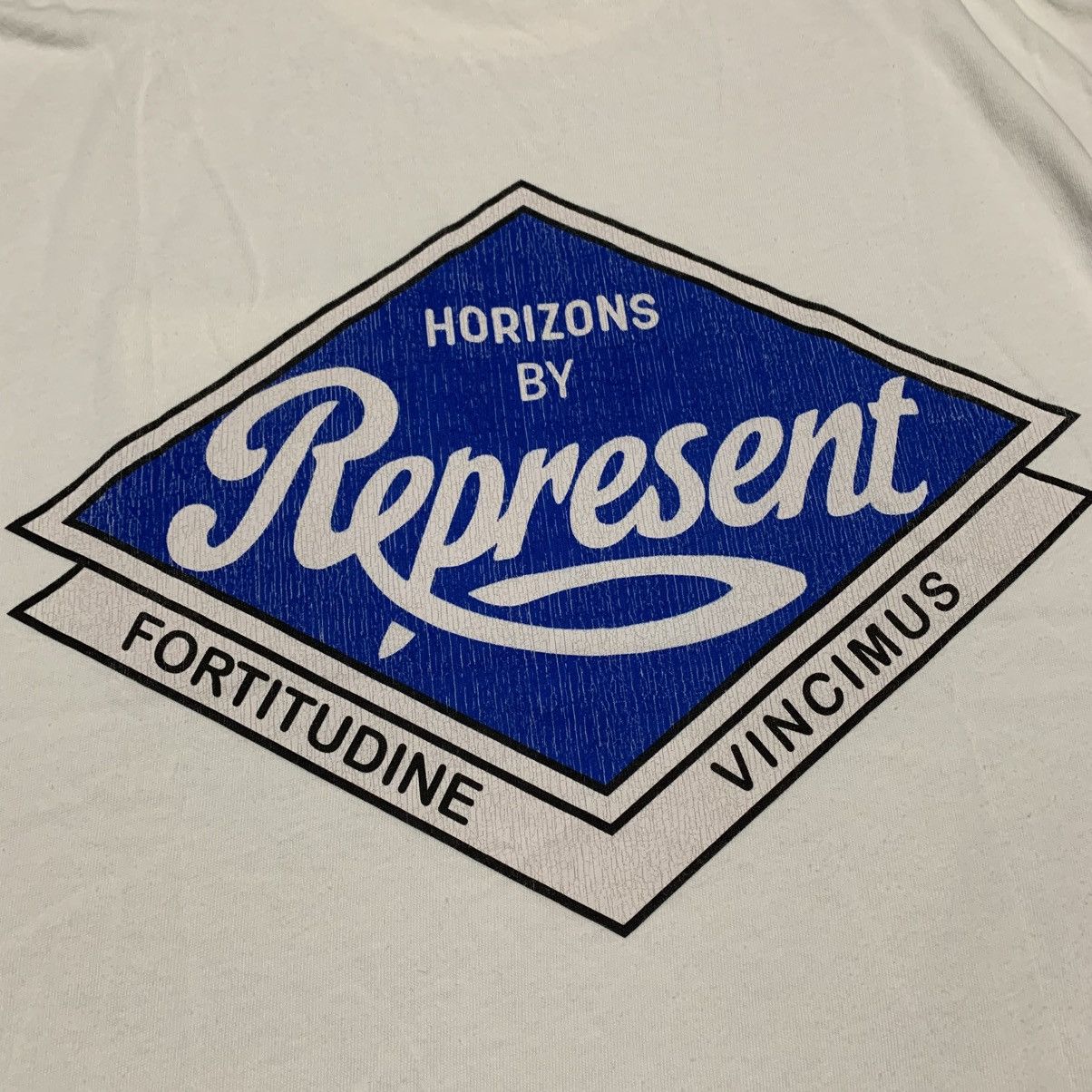 Represent Clo. Represent Medium Classic Parts Flat White Pocket Tee Size US M / EU 48-50 / 2 - 3 Thumbnail