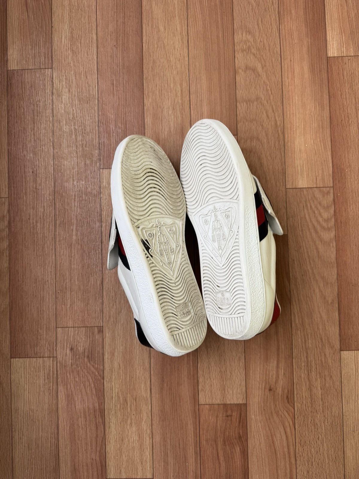 Gucci Gucci Tiger patch Sneakers Size US 8 / EU 41 - 13 Thumbnail
