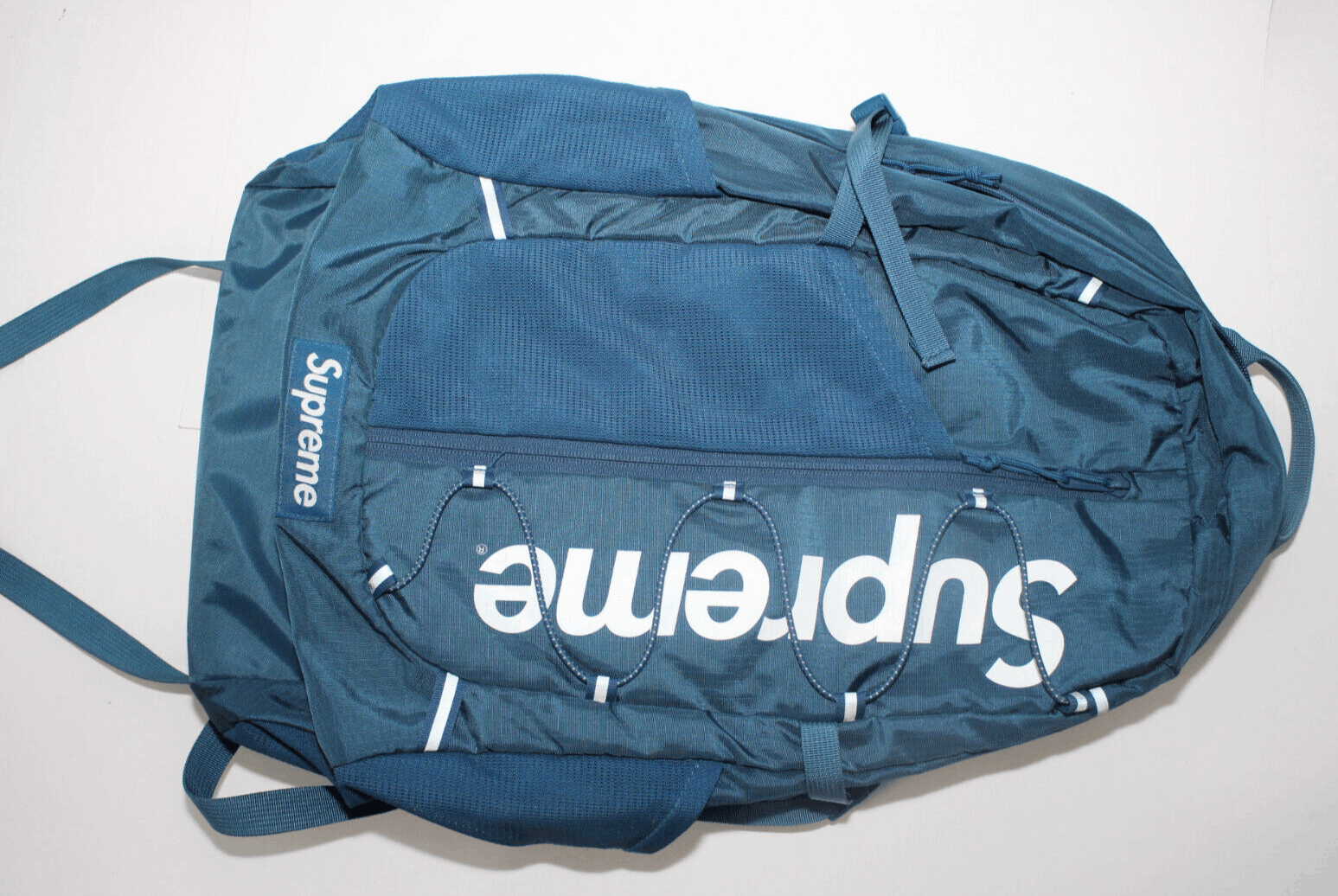 Supreme Supreme Cordura SS17 Backpack Teal Blue - 100% Authentic - Size ONE SIZE - 2 Thumbnail