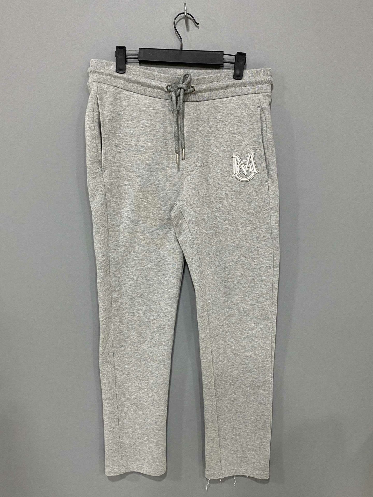 Moncler Moncler Retro Embroidered Gray Pants XS Women Size 24" / US 00 / IT 34 - 1 Thumbnail