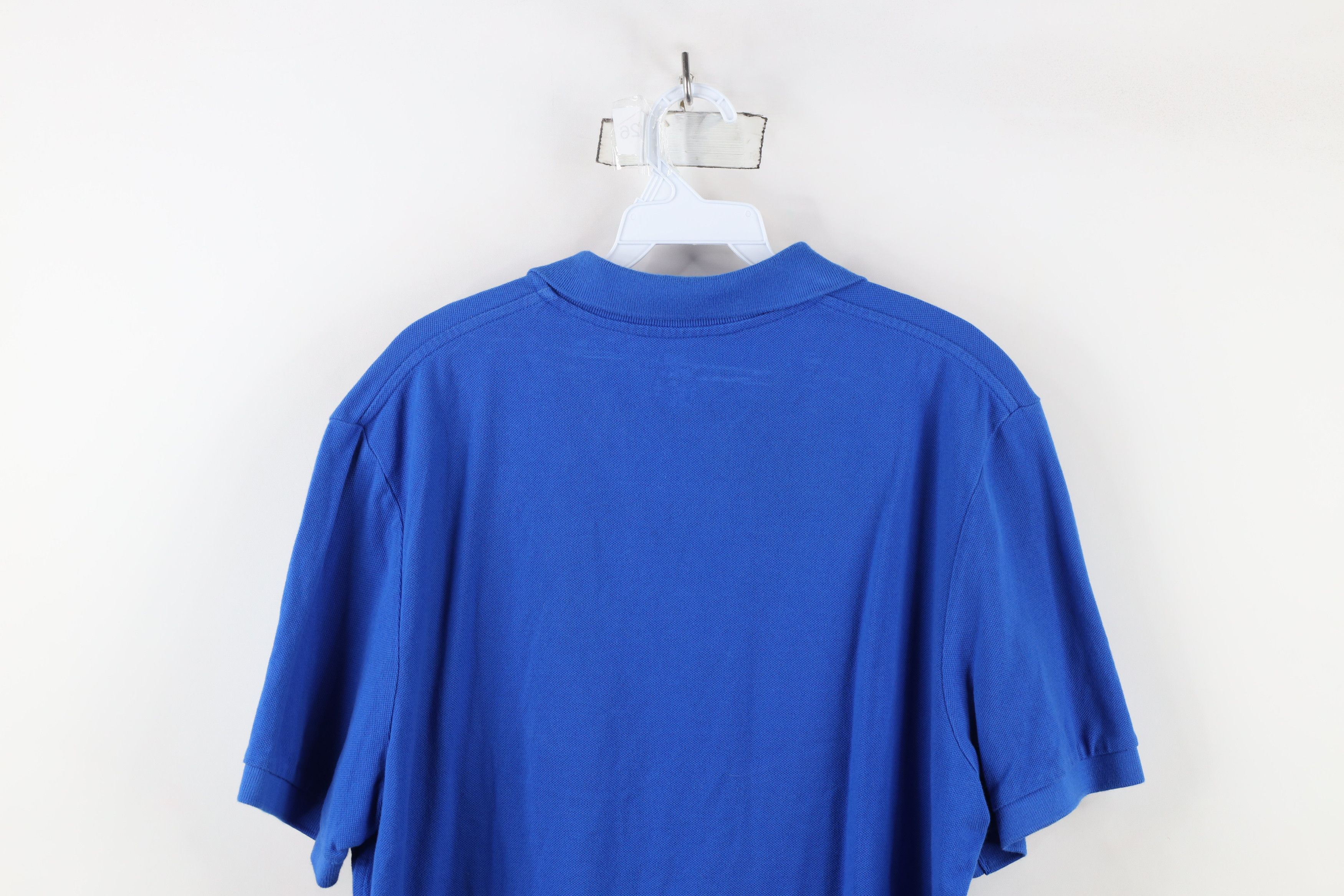 Nike × Vintage Vintage Nike Sportswear Max 90 Collared Golf Polo Shirt Blue Size US XL / EU 56 / 4 - 14 Thumbnail