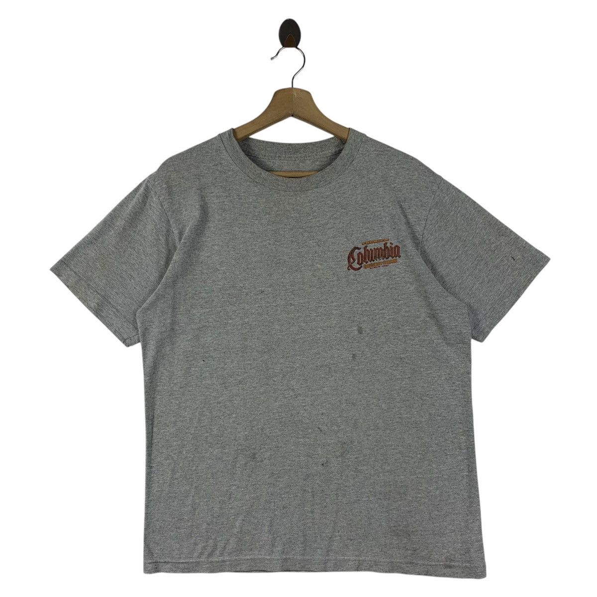 Columbia × Vintage Vintage COLUMBIA Back hit printing outdoor tee Size US M / EU 48-50 / 2 - 2 Thumbnail