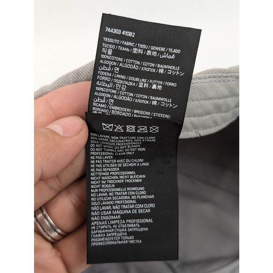 Balenciaga o1rshd1 Size: L / P.E 18 Black Logo Cap / Hat in Beige/Black Size ONE SIZE - 22 Thumbnail