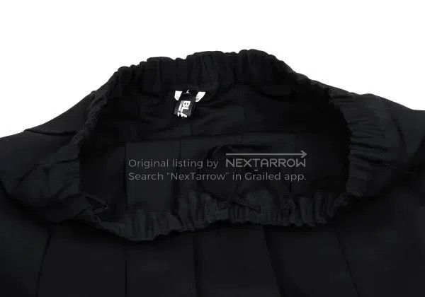 Comme des Garcons Comme des Garcons size L Black and white vintage steel plea Size 23" - 5 Thumbnail
