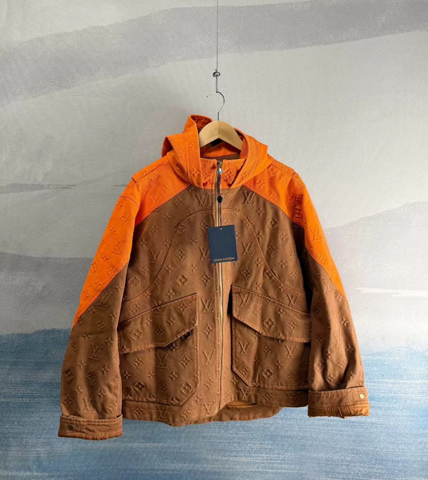 Louis Vuitton Louis Vuitton Monogram Denim Hooded Jacket 46 Size US S / EU 44-46 / 1 - 1 Thumbnail
