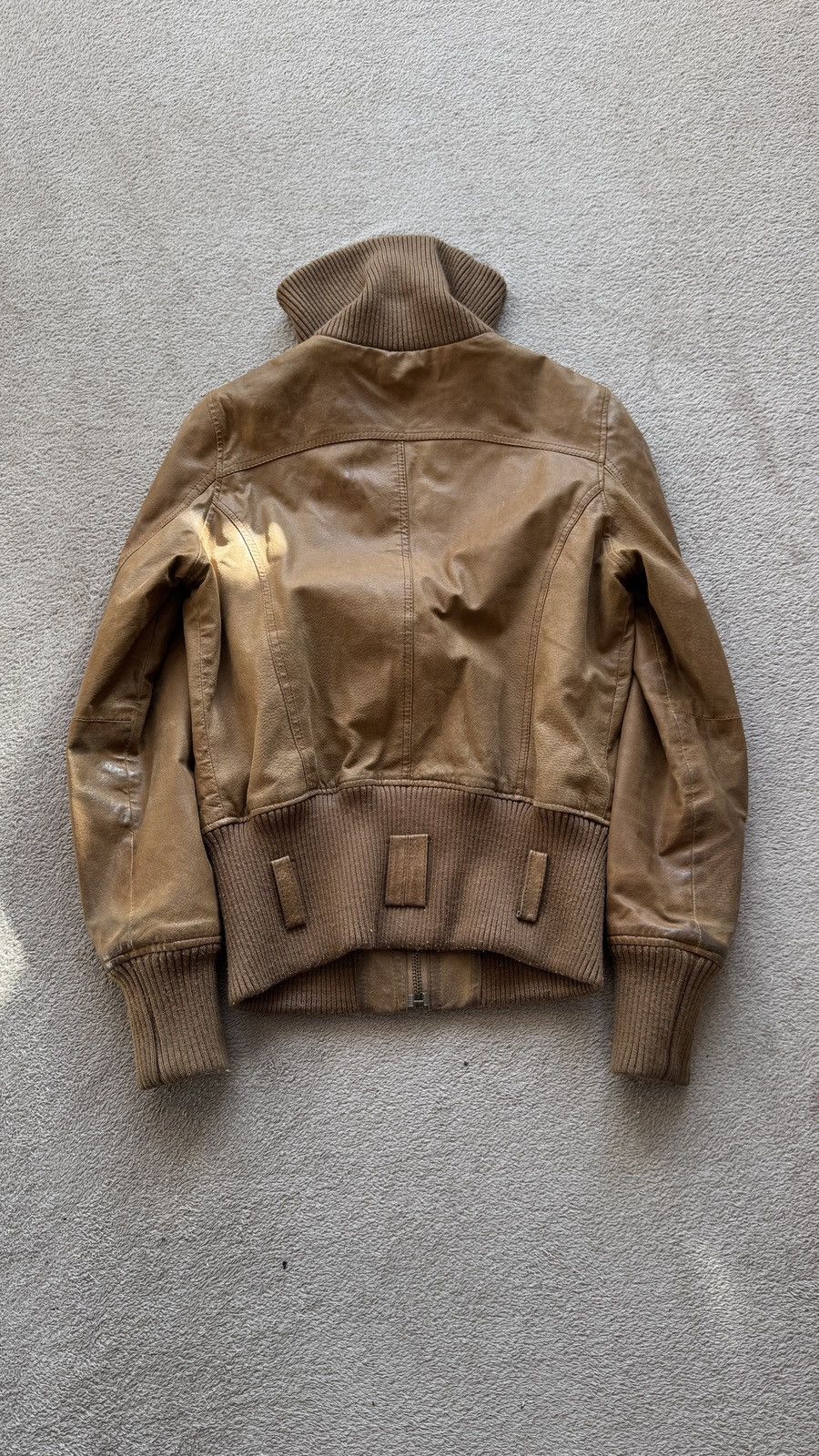 If Six Was Nine Vintage Y2K faded leather jacket Gucci Hysteric LGB style Size XL / US 12-14 / IT 48-50 - 6 Thumbnail