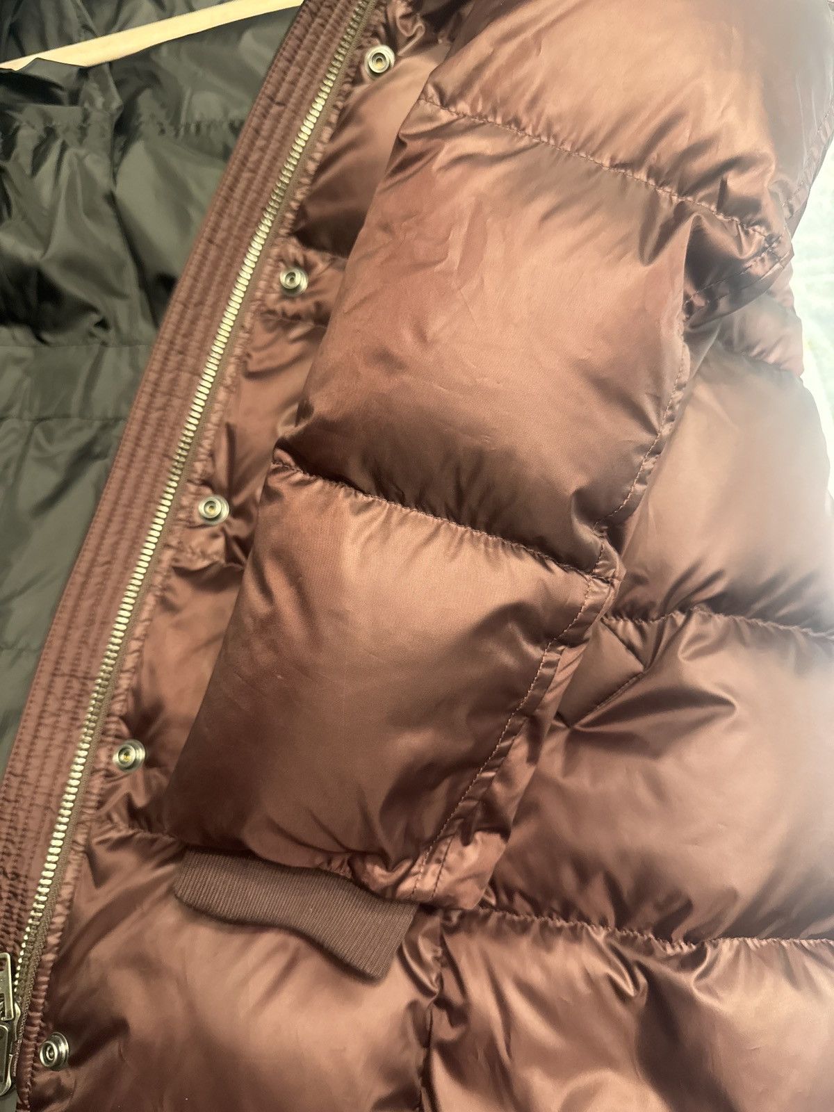 Coach Coach Down Puffer Coat Womens Burgundy Quilted Outerwear Size XS / US 0-2 / IT 36-38 - 10 Thumbnail