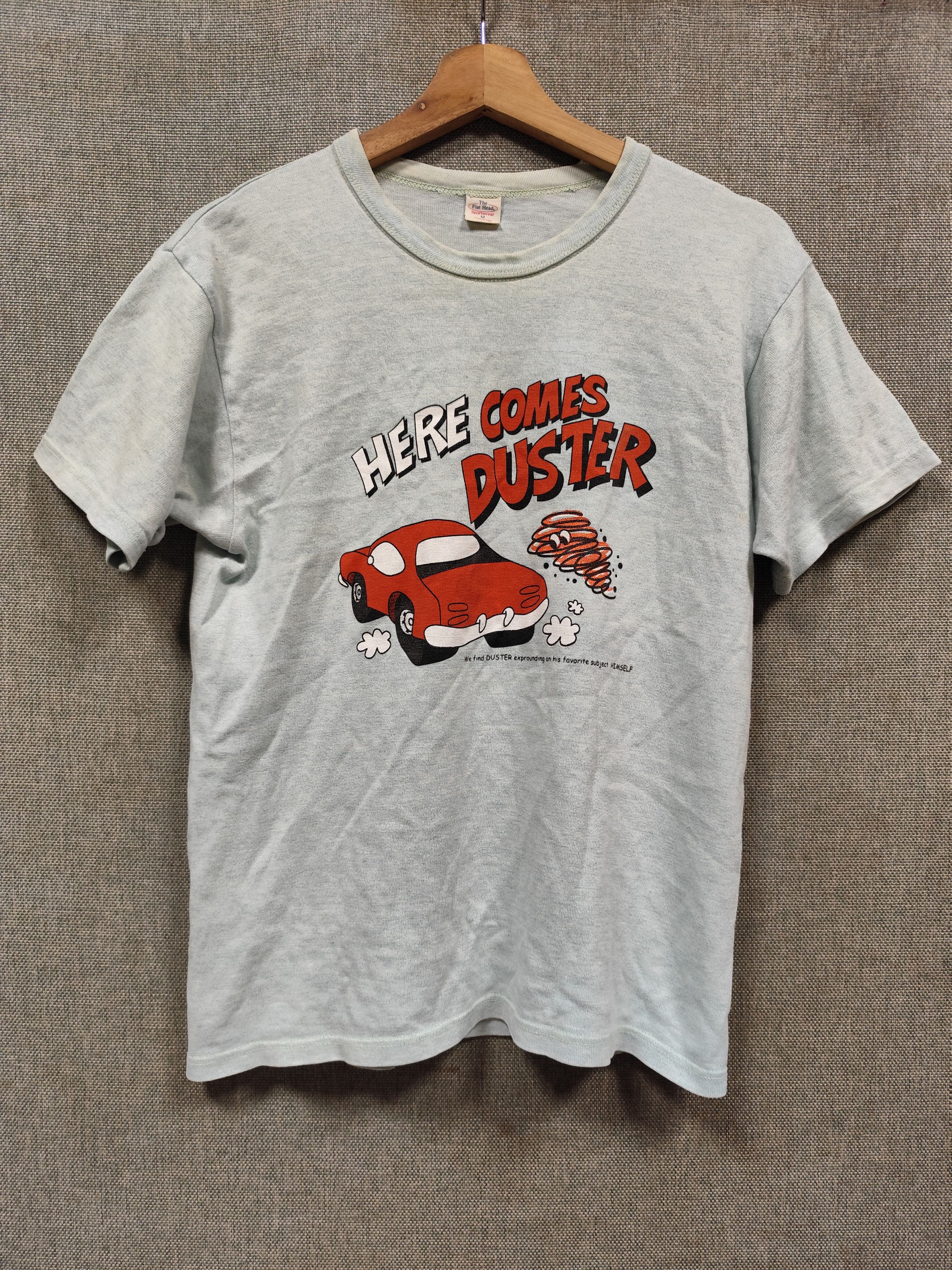 The Flat Head T shirt the flat head here comes duster Size US S / EU 44-46 / 1 - 1 Thumbnail