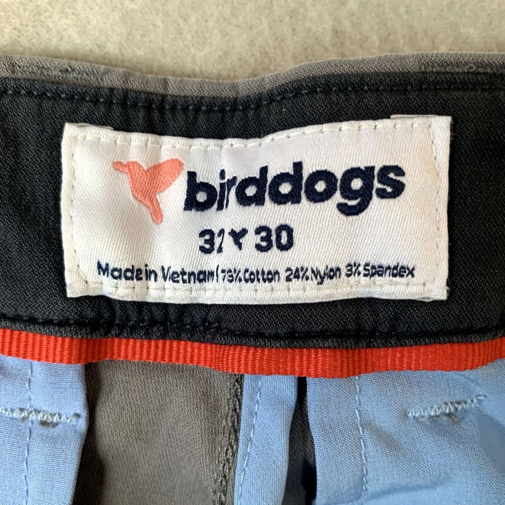 Vintage BirdDogs Pants Mens 32x30 Gray Chino Performance Stretch Golf Outdoors Casual Workwear Regular Size US 32 / EU 48 - 3 Thumbnail