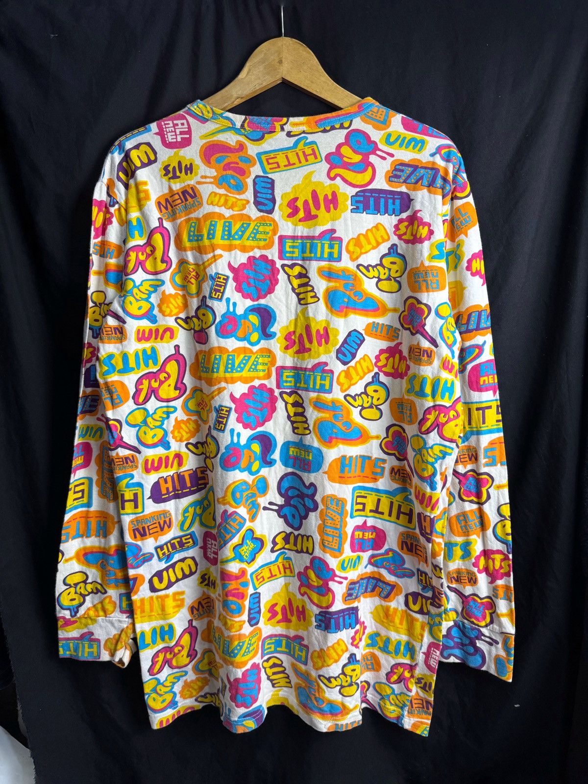 Beauty Beast × Hysteric Glamour × Japanese Brand 2000s Long Sleeve Circus Angel Blue Japanese Styled Size US L / EU 52-54 / 3 - 2 Thumbnail