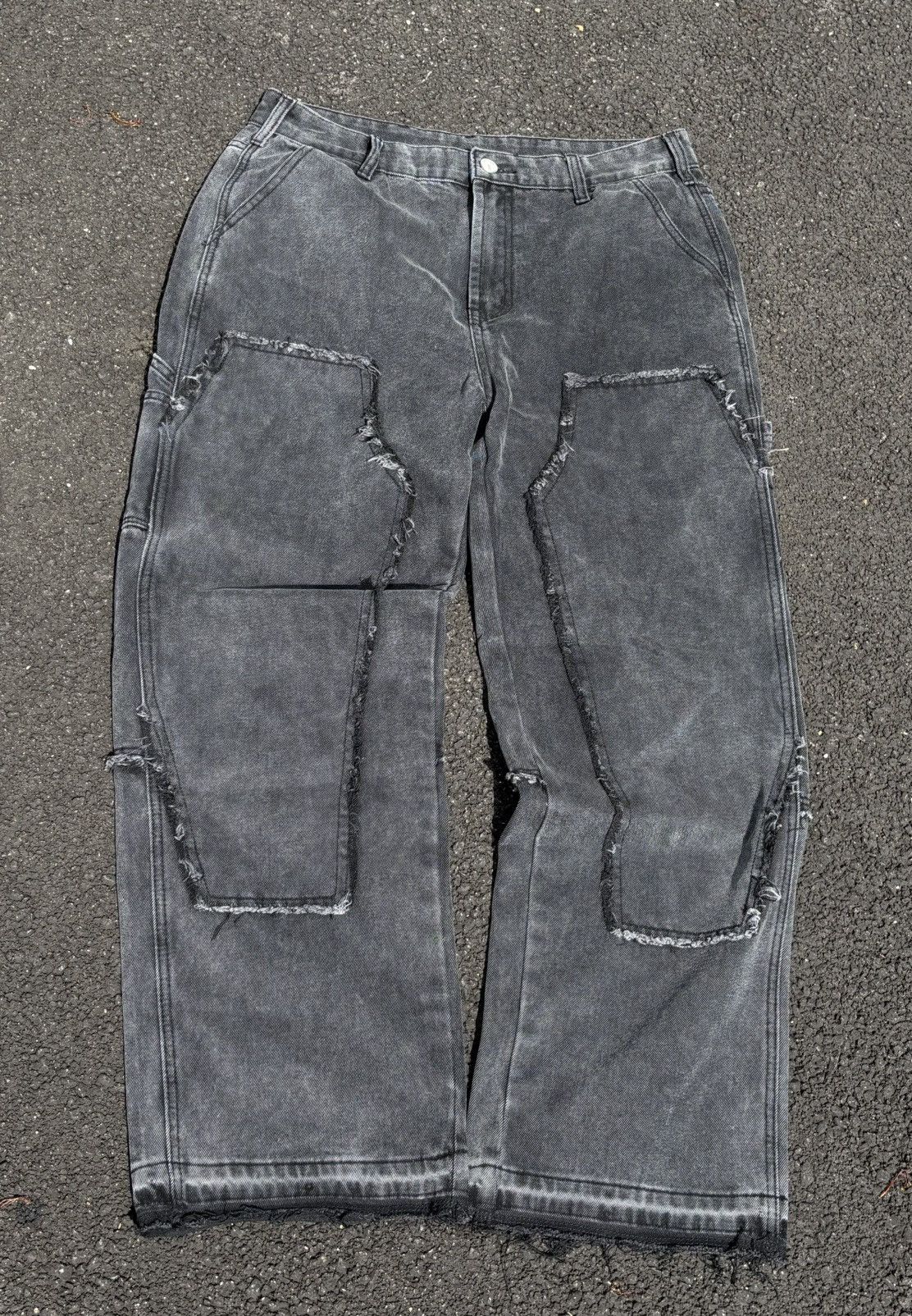 Other NOMANUAL Dark Wash Denim Carpenter Pants Size US 34 / EU 50 - 1 Thumbnail