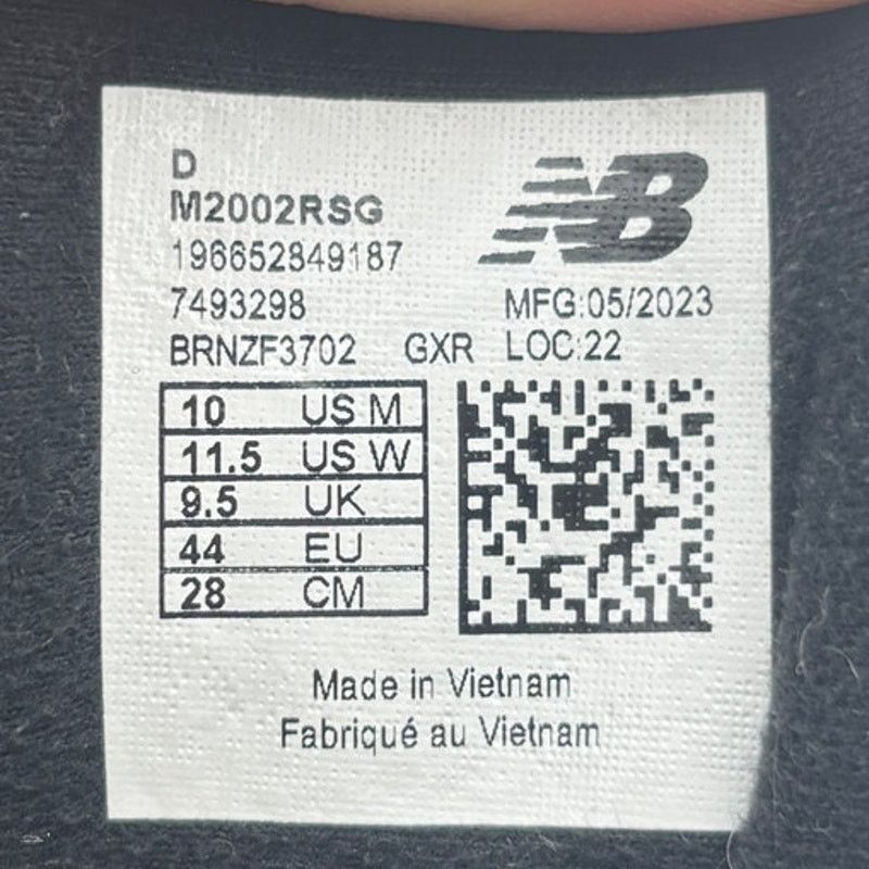 New Balance New Balance 2002R Slate Gray Sneakers Shoes Mens 10 Walk Run Size US 10 / EU 43 - 9 Thumbnail