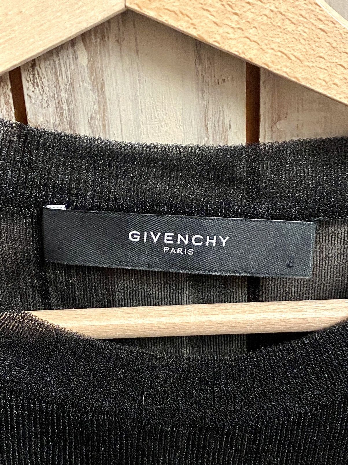 Givenchy givenchy tisci pre fall 2014 sheer neoprene t-shirt Size US M / EU 48-50 / 2 - 2 Thumbnail