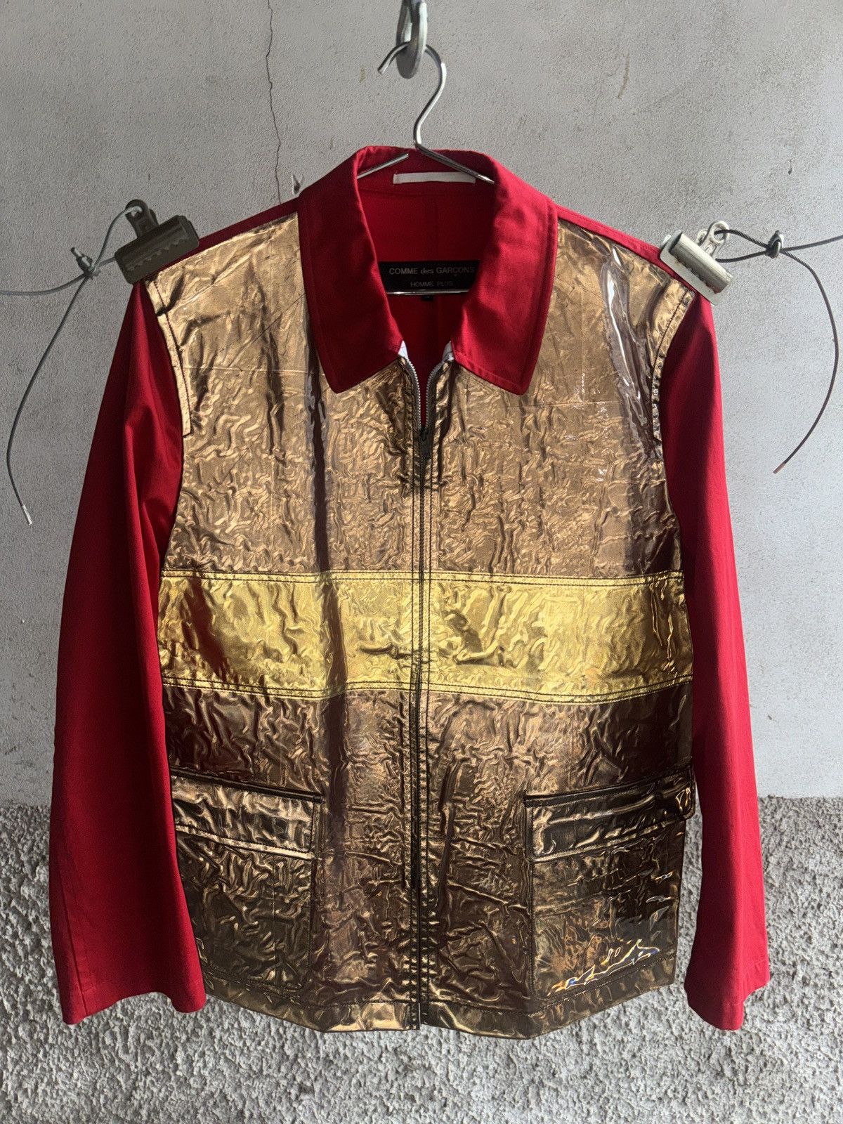 Comme des Garcons Homme Plus Comme des Garçons Homme Plus SS 1996 Vinyl PVC 3M Jacket Size US M / EU 48-50 / 2 - 1 Thumbnail