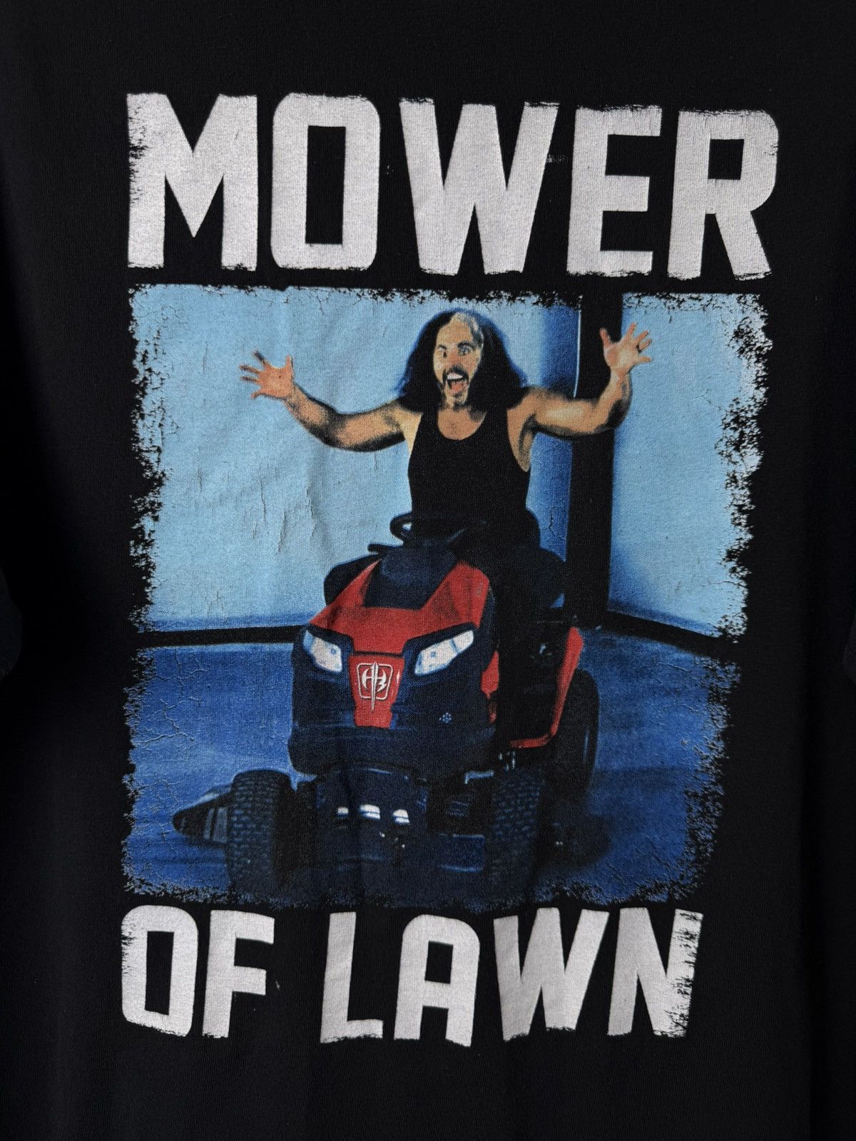 WWE Vintage WWE Matt Hardy Mower Of Lawn T Shirt Wrestling Size US XL / EU 56 / 4 - 3 Thumbnail