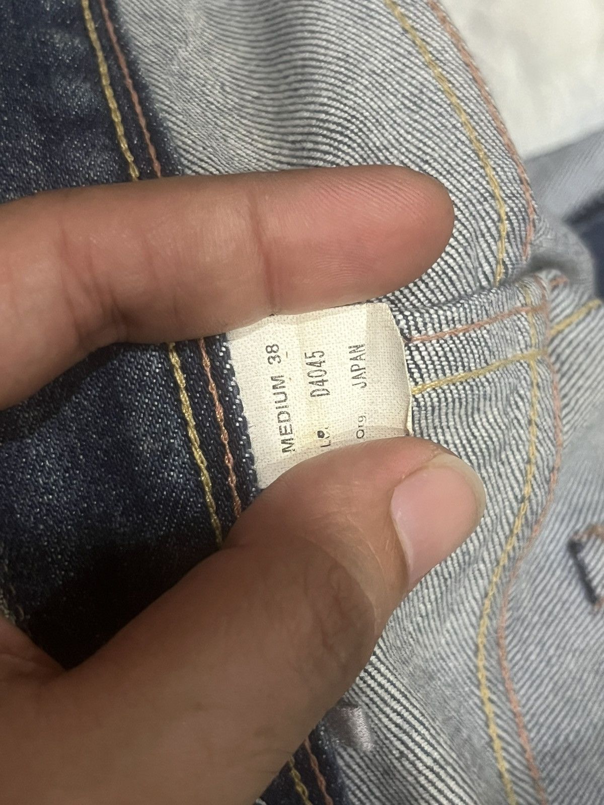 DELUXE Japanese Brand Deluxe Stockholm Sashiko Distressed Jeans Size US 32 / EU 48 - 19 Thumbnail