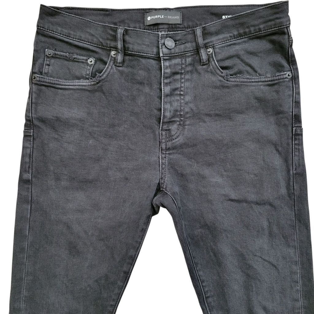 Purple Brand PURPLE BRAND STYLE NO P001 Men Button-Fly Skinny Jeans 30/32 Size US 30 / EU 46 - 10 Thumbnail