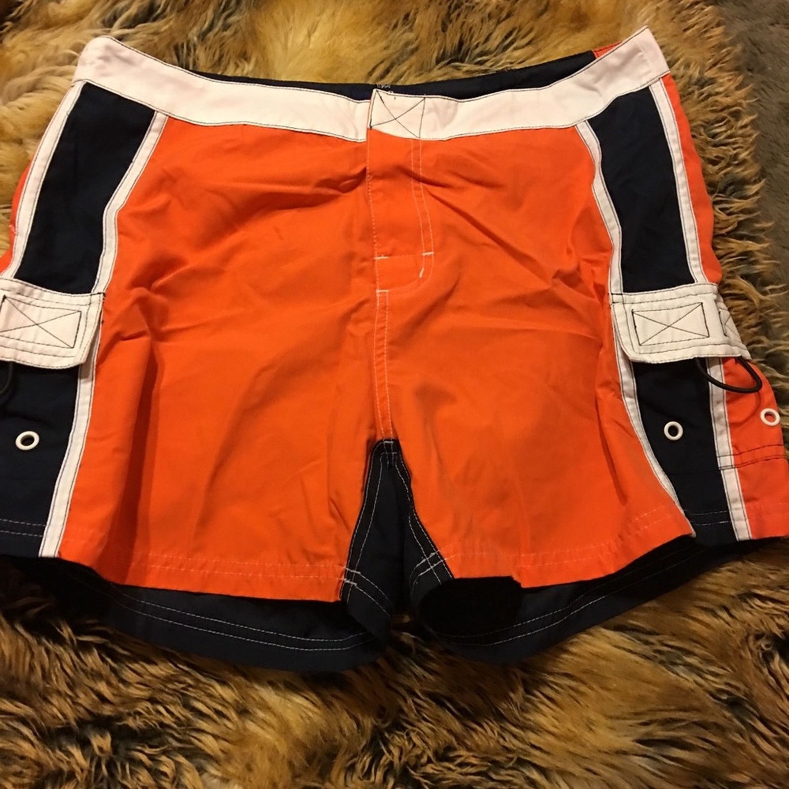 Other SO GSJC Velcro shorts 100% poly NWOT L Size 36" / US 14 / IT 50 - 1 Thumbnail