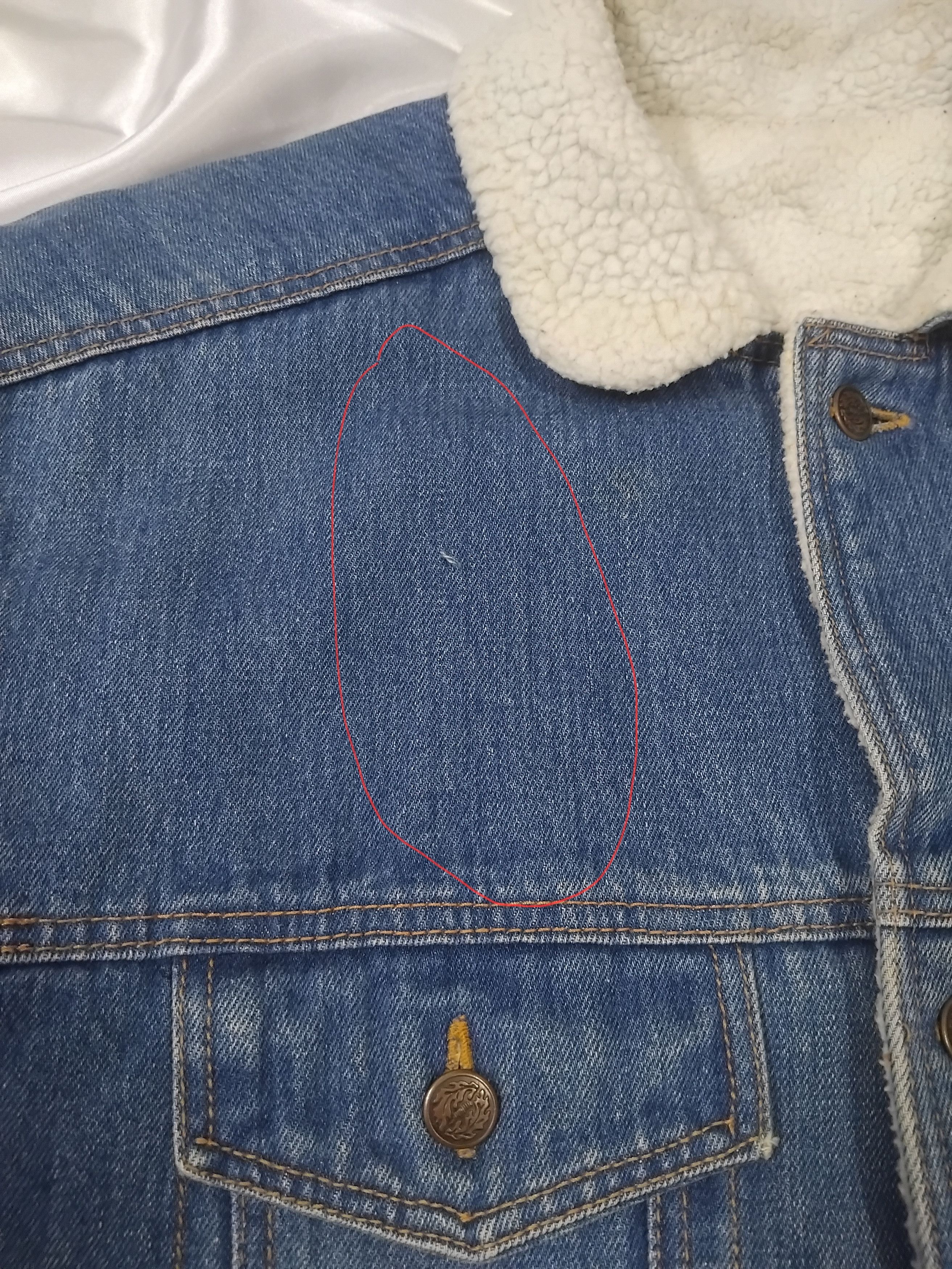 Japanese Brand Blue Colour unnamed Made in ITALY Sherpa Denim Jacket Size US L / EU 52-54 / 3 - 9 Thumbnail