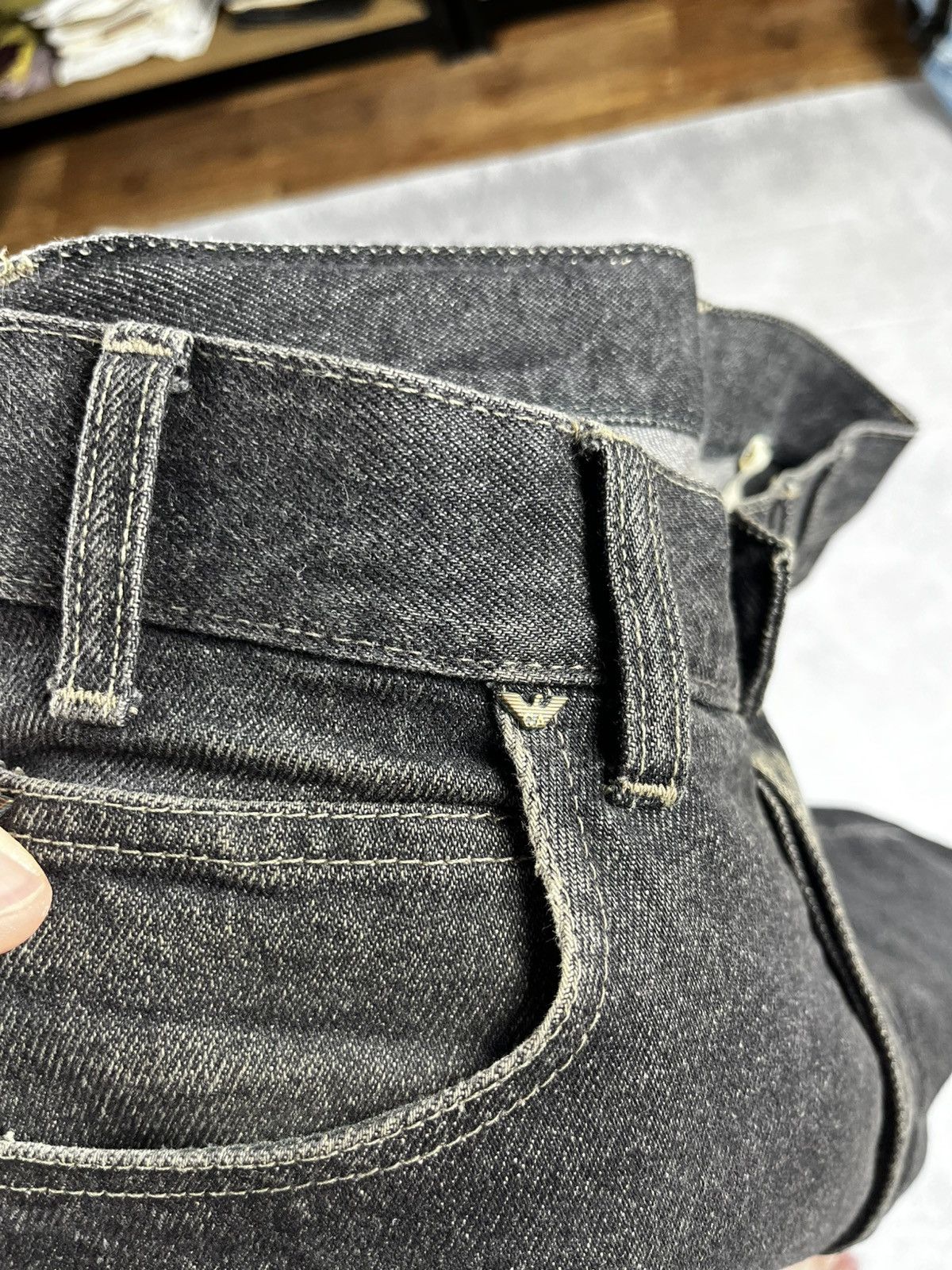 Giorgio Armani Armani denim pants vintage size 30 Size US 30 / EU 46 - 7 Thumbnail
