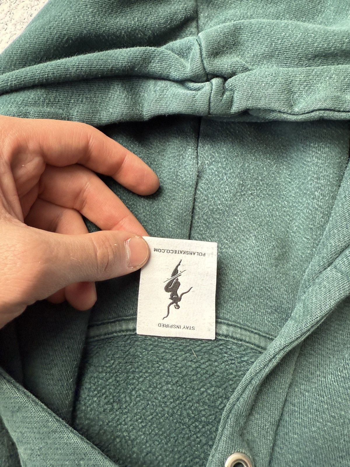 Polar Skate Co. Polar Skate Co Logo Grey Hoodie Size M Size US M / EU 48-50 / 2 - 11 Thumbnail