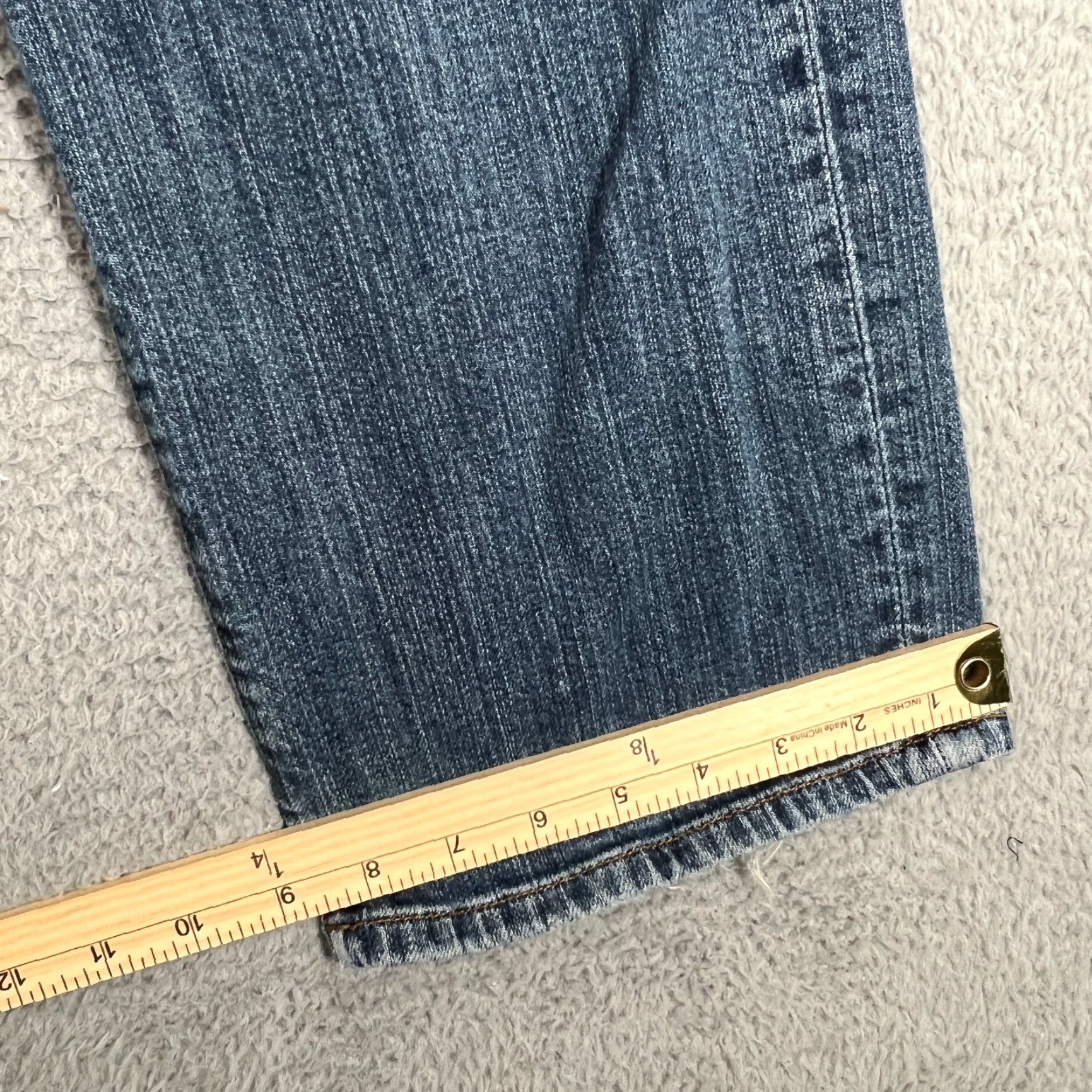Lucky Brand Vintage Lucky Brand Dungarees Men’s Jeans Size 36 Bootcut Blue Cotton Denim Made in USA Size US 36 / EU 52 - 4 Thumbnail