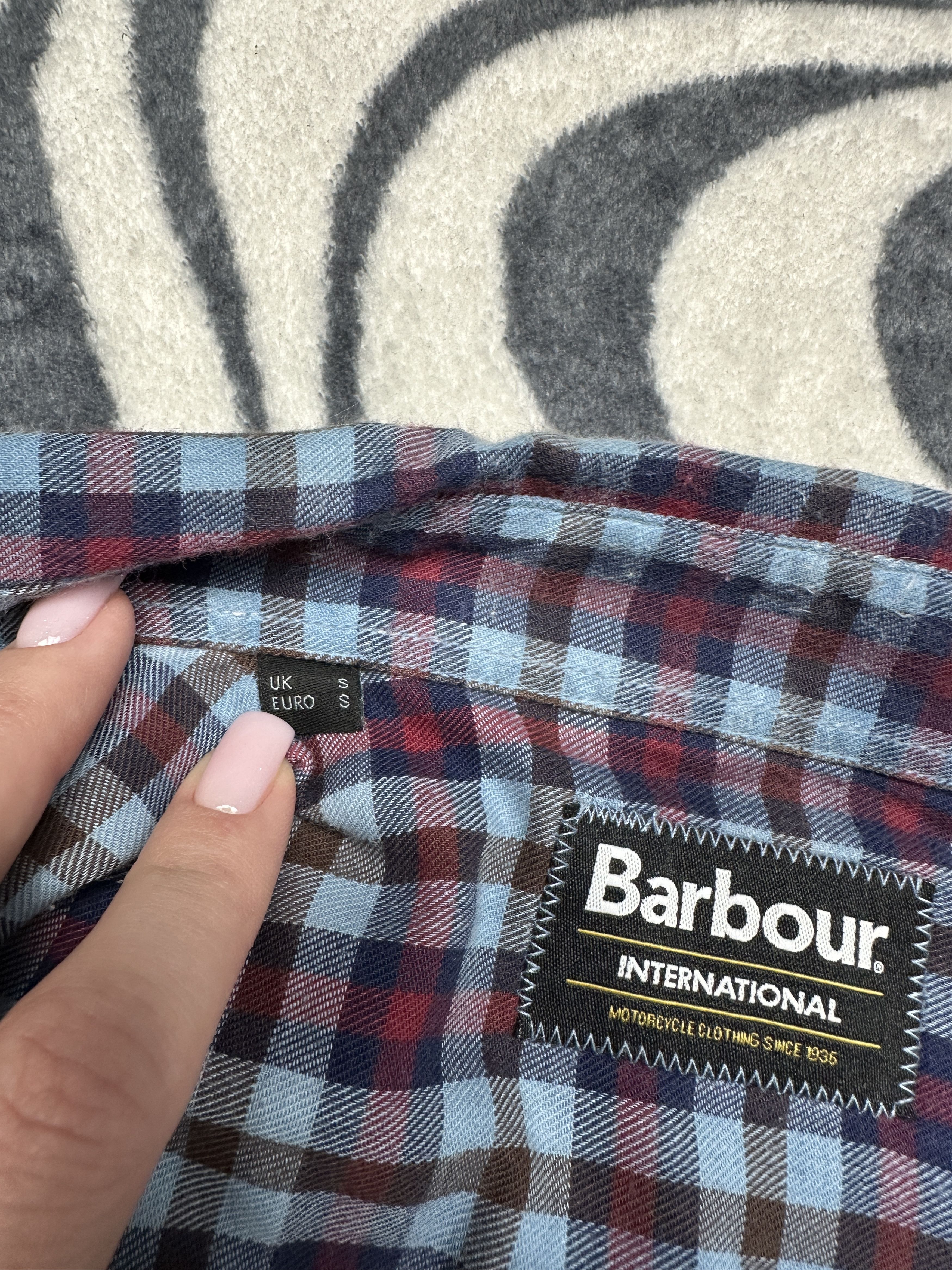 Barbour Barbour International Mens Flannel Plaid Shirt Size US S / EU 44-46 / 1 - 3 Thumbnail