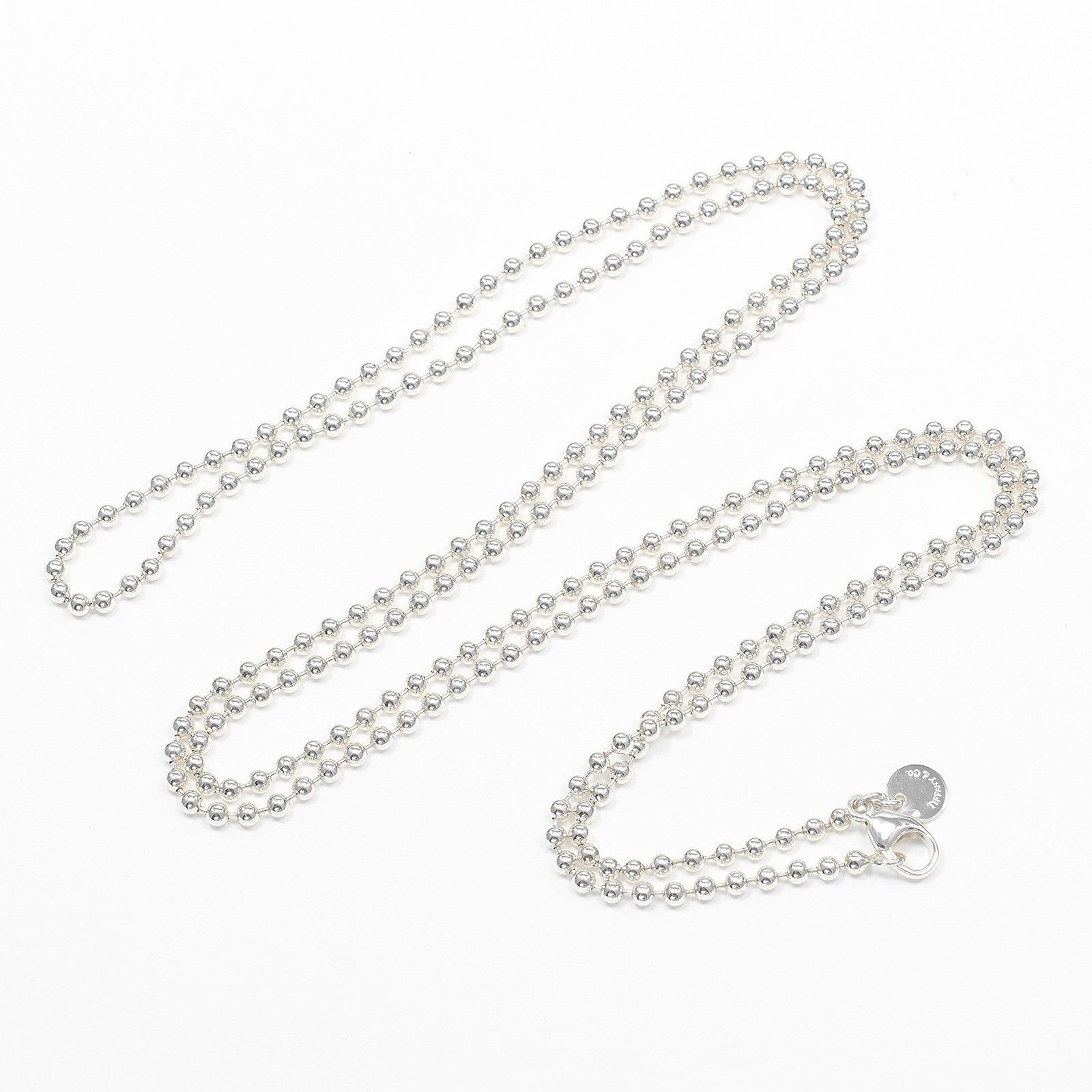 Tiffany & Co. Tiffany & Co. Graduated Ball Necklace Sterling Silver Size ONE SIZE - 1 Thumbnail