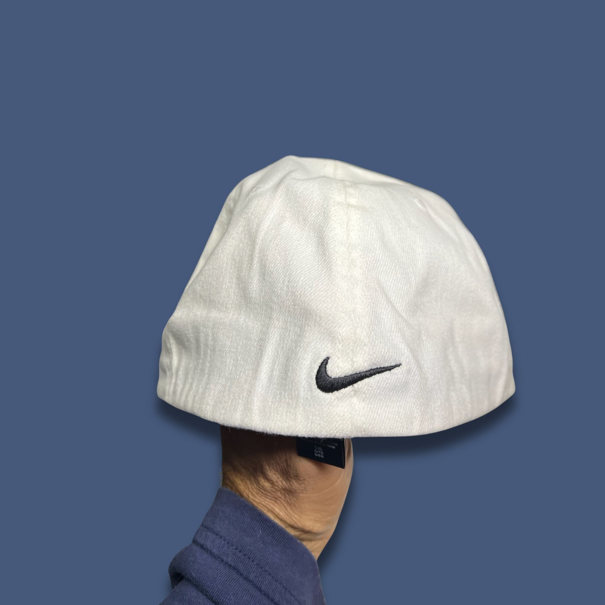 Nike Nike Tiger Woods Legacy91 Golf Hat L/XL White Adjustable Fit Size ONE SIZE - 4 Thumbnail