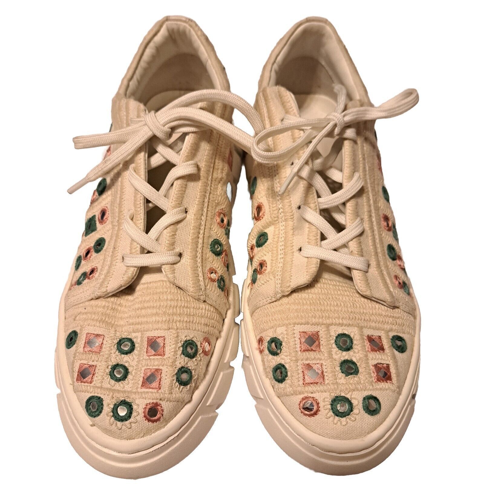 Free People Free People Catch Me If You Can Crochet Sneakers US Sz 10 Size US 7.5 / IT 37.5 - 8 Thumbnail