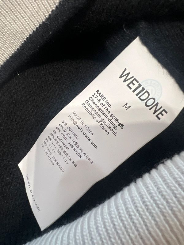 Japanese Brand × WE11DONE vest sweater sweter We11done M Japan rare Size US M / EU 48-50 / 2 - 6 Thumbnail