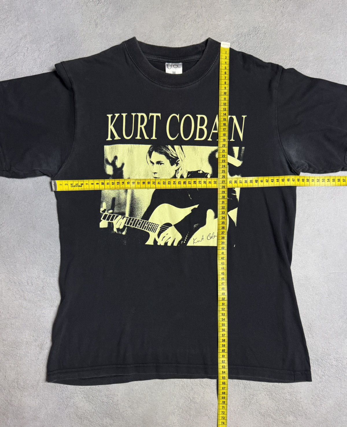 Nirvana Kurt Cobain Nirvana Grunge Rock T-Shirt Big Logo Size US M / EU 48-50 / 2 - 12 Thumbnail