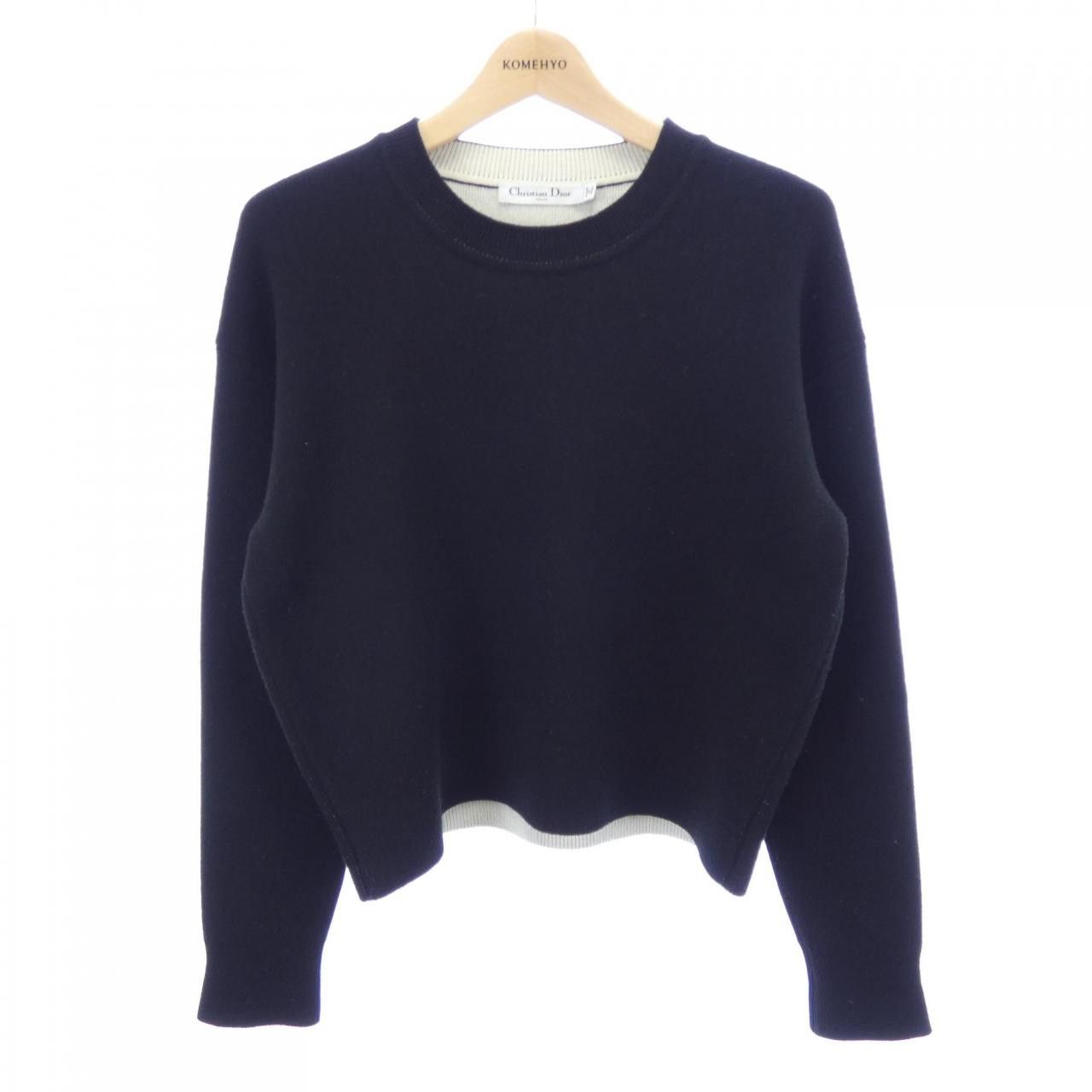 Dior Dior Christian Dior J'ADIOR8 Cashmere Sweater Textile Tops 924S55AM009 DUTY FREE for USA Size ONE SIZE - 1 Thumbnail