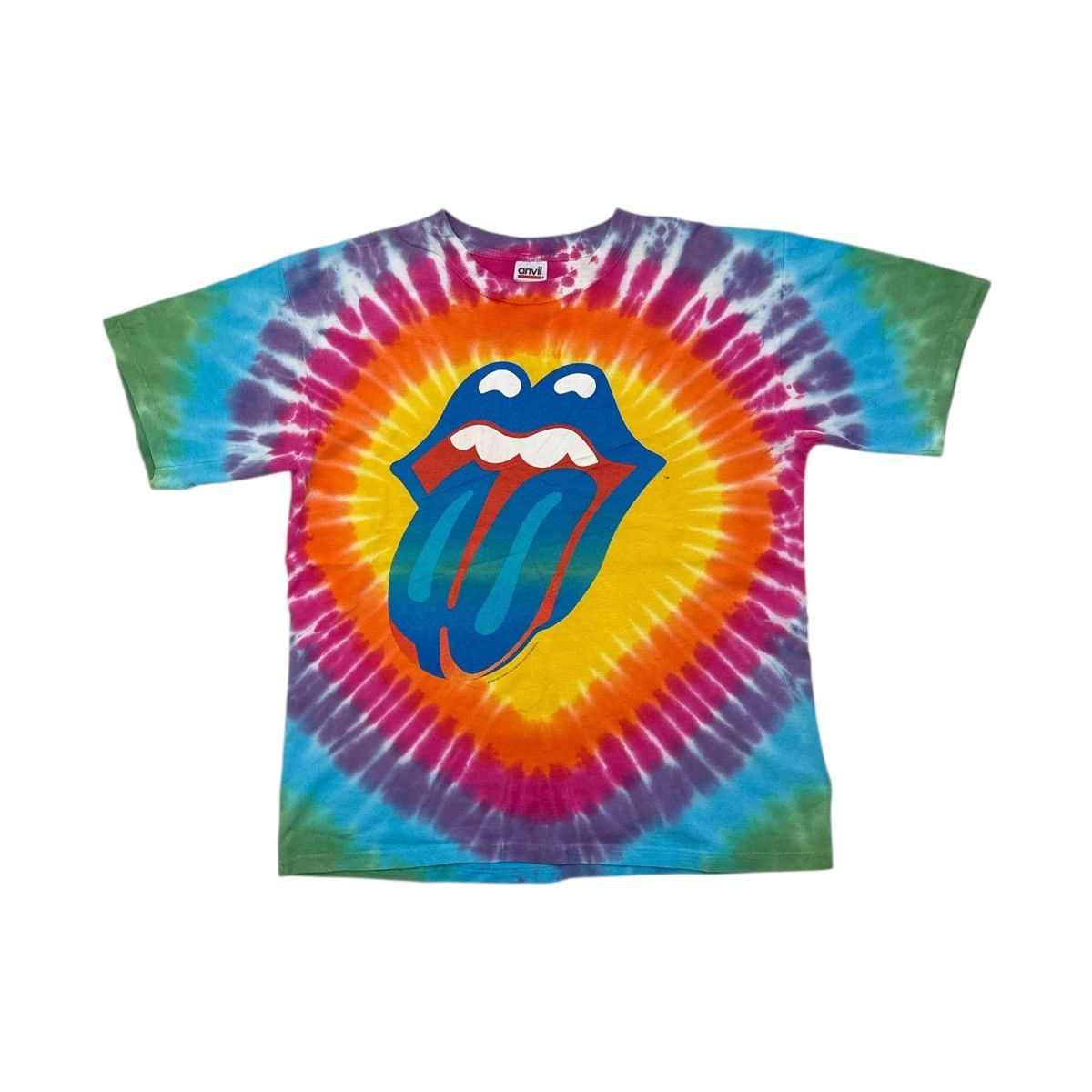 The Rolling Stones Vintage The Rolling Stones Tour 2002 Tie Dye Tshirts Size US M / EU 48-50 / 2 - 1 Thumbnail