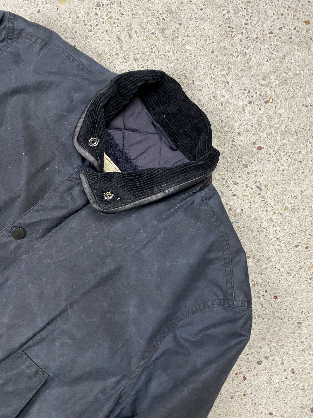 Barbour Barbour trench jacket coat navy waxed Size US XL / EU 56 / 4 - 6 Thumbnail