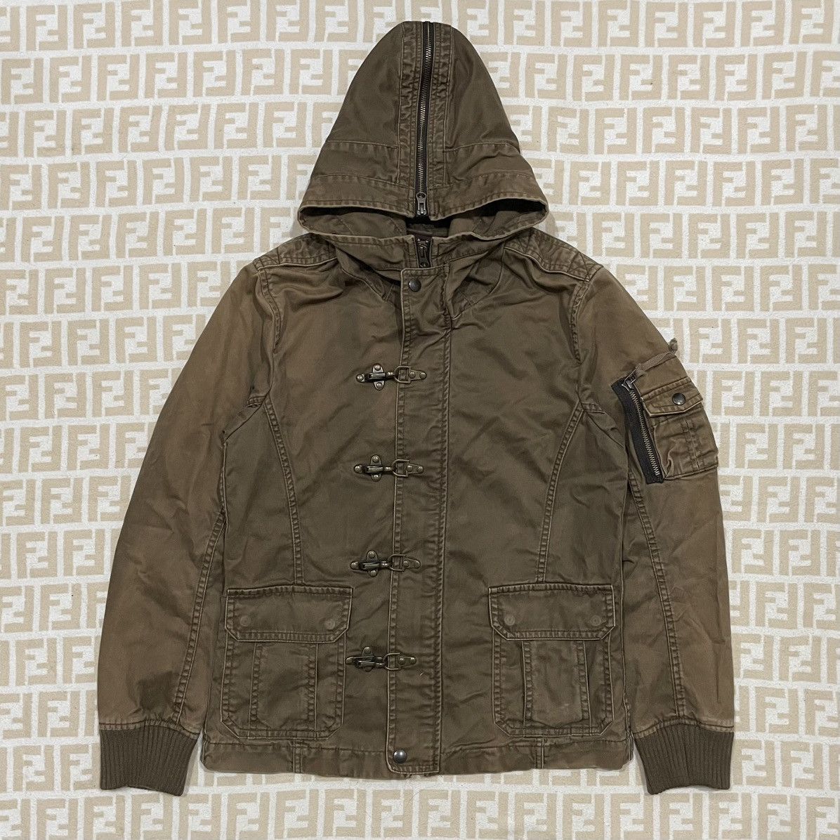 Issey Miyake Vintage Tete Homme Army Jacket Size US M / EU 48-50 / 2 - 2 Thumbnail