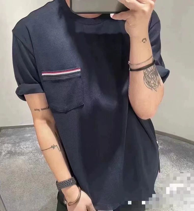 Thom Browne Thom Browne size1 Round neck short sleeve T-shirt Size US S / EU 44-46 / 1 - 9 Thumbnail