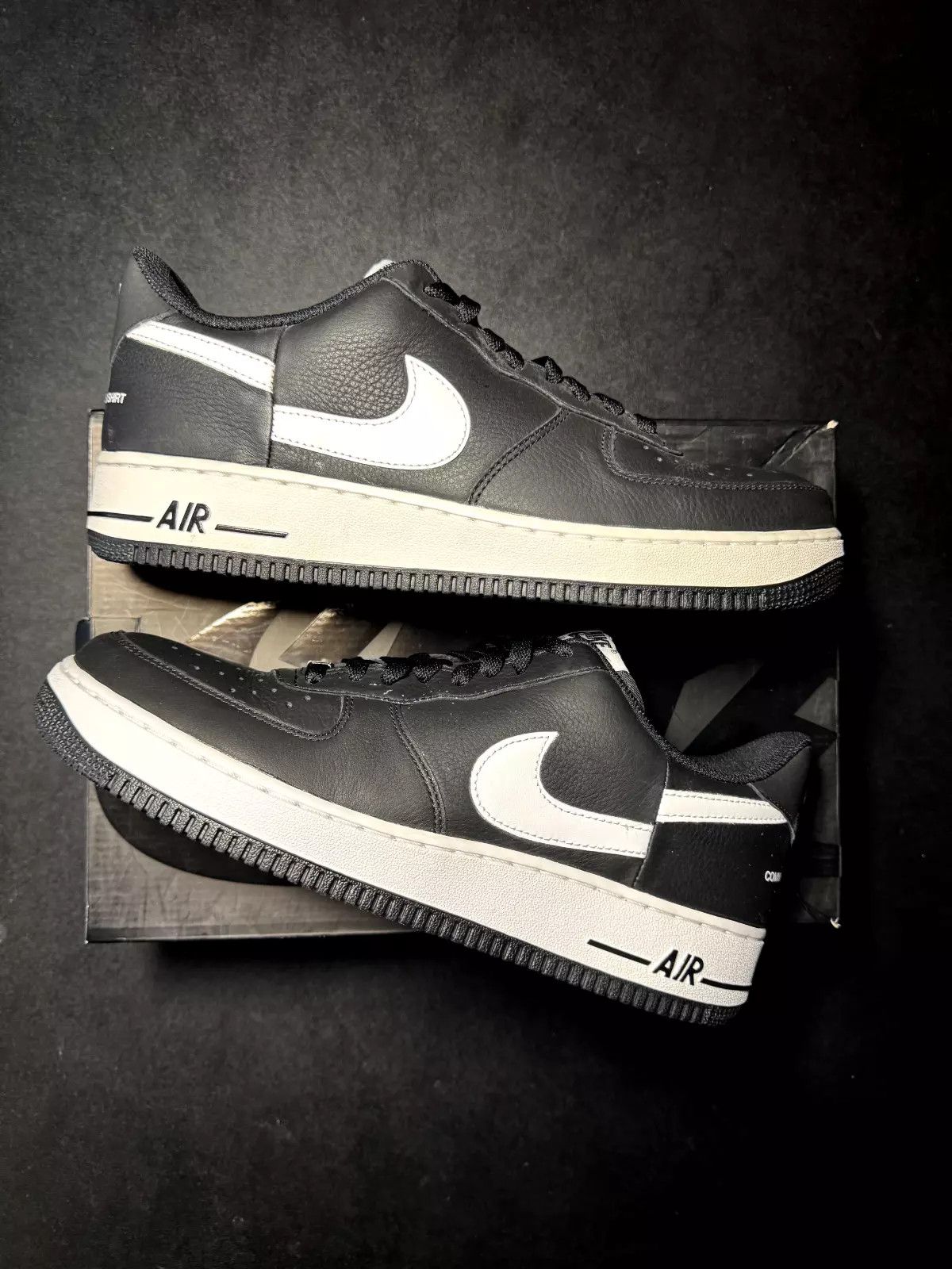 Nike air force 1 cdg x supreme deals