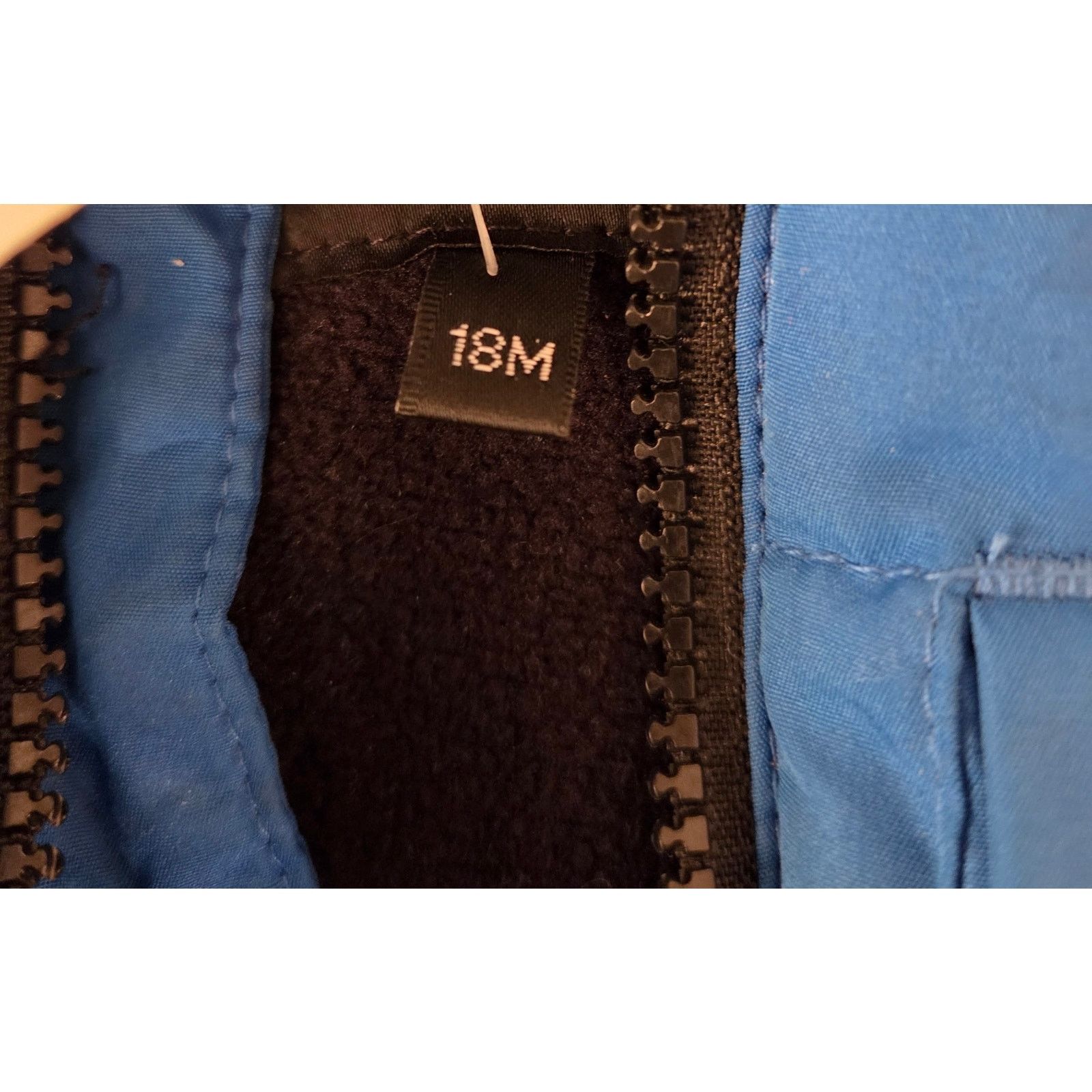 DKNY DKNY Blue & Black Puffy Hoodie Winter Jacket - 18M Size US XXS / EU 40 - 8 Thumbnail