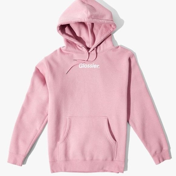 Other Glossier Blush Original Pink Hoodie Sz Small S Size S / US 4 / IT 40 - 1 Thumbnail