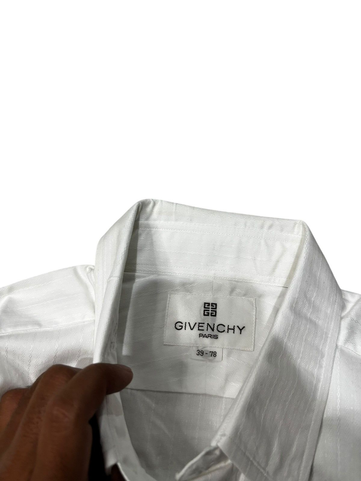 Givenchy Givenchy white shirt button up Size US L / EU 52-54 / 3 - 2 Thumbnail