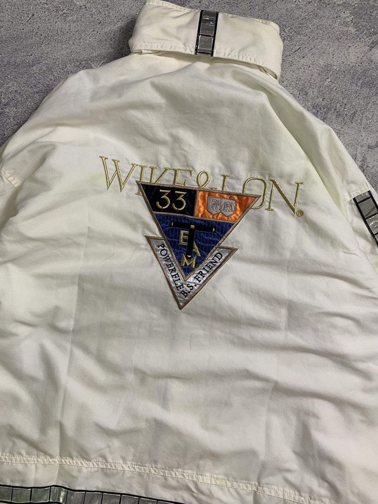 Japanese Brand Vintage Reflektif 'Wike&Lon' Windbreaker Jacket Size US L / EU 52-54 / 3 - 5 Thumbnail