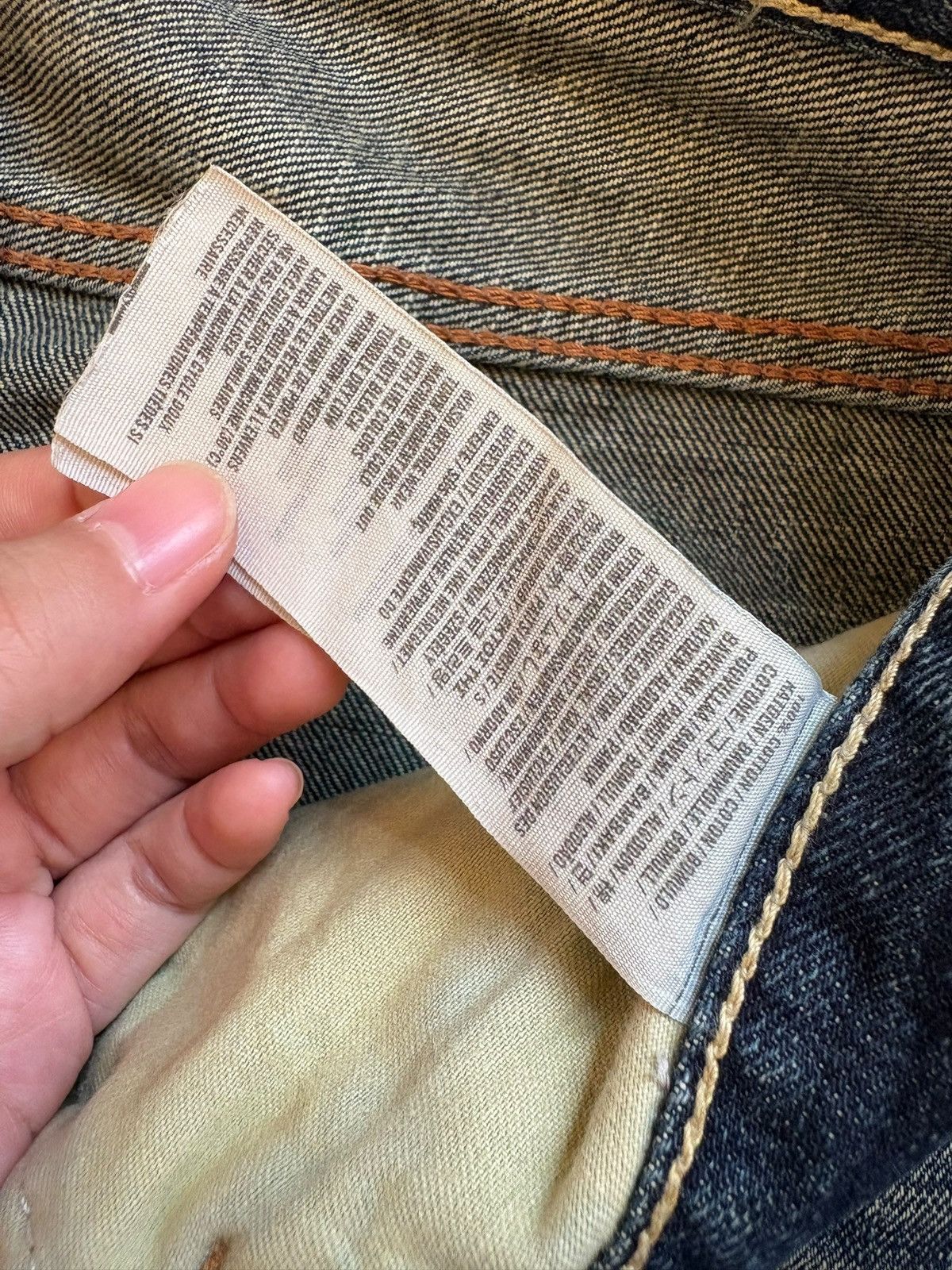 Abercrombie & Fitch Vintage Abercrombie Rusty Mud Wash Ripped Loose Jeans Size US 30 / EU 46 - 9 Thumbnail