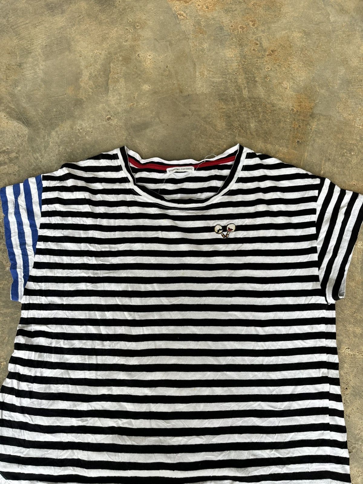 Tsumori Chisato Tsumori Chisato Issey Miyake Stripe Tshirt Size ONE SIZE - 2 Thumbnail