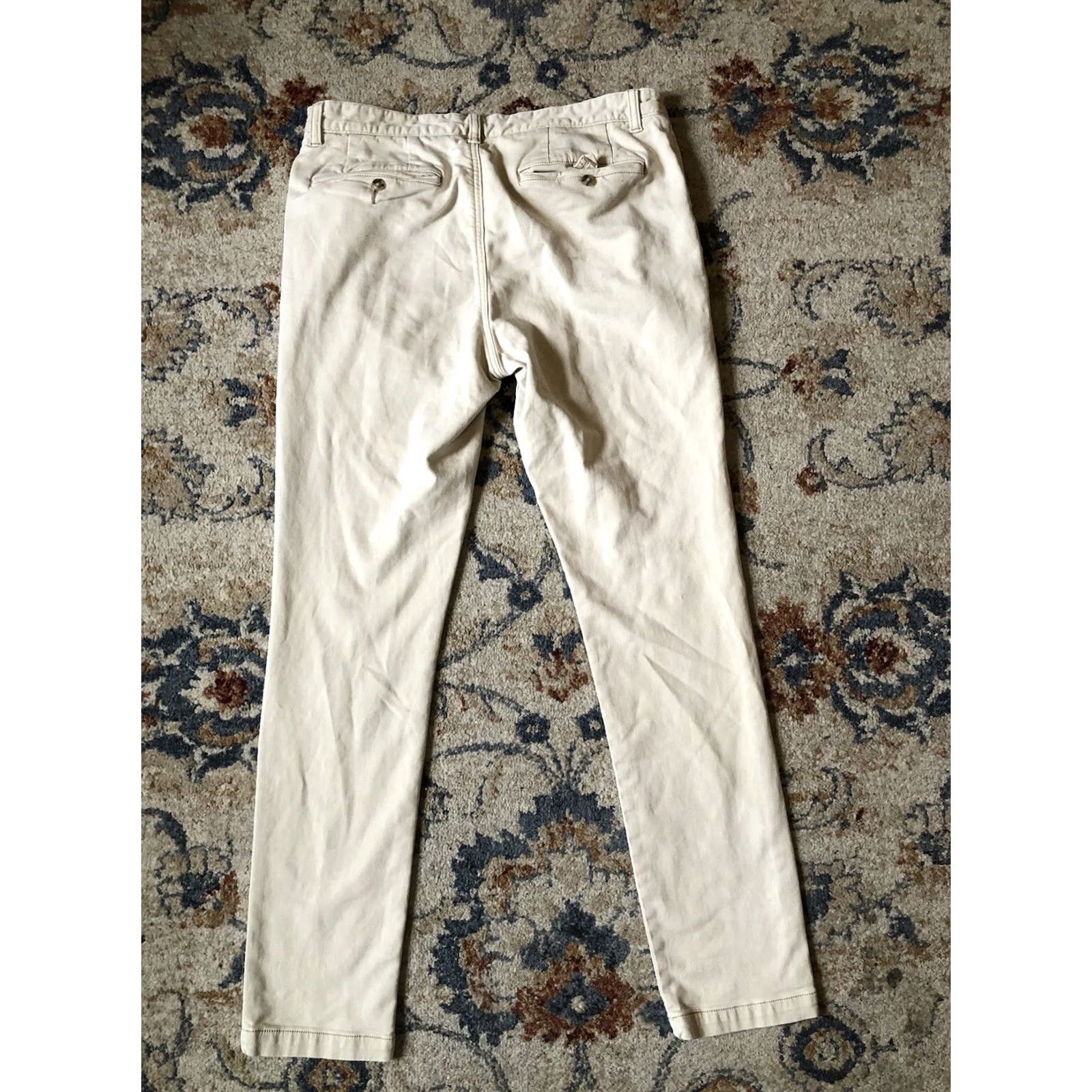Polo Ralph Lauren Polo Ralph Lauren Chino Pants Mens 34x34 Tan Stretch Slim Fit Straight Size US S / EU 44-46 / 1 - 6 Thumbnail