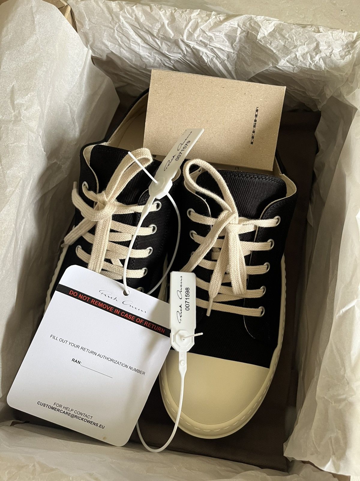 Rick Owens Drkshdw Rick Owens Drkshdw Slip-on Sneakers Ramones Size US 9 / EU 42 - 8 Thumbnail