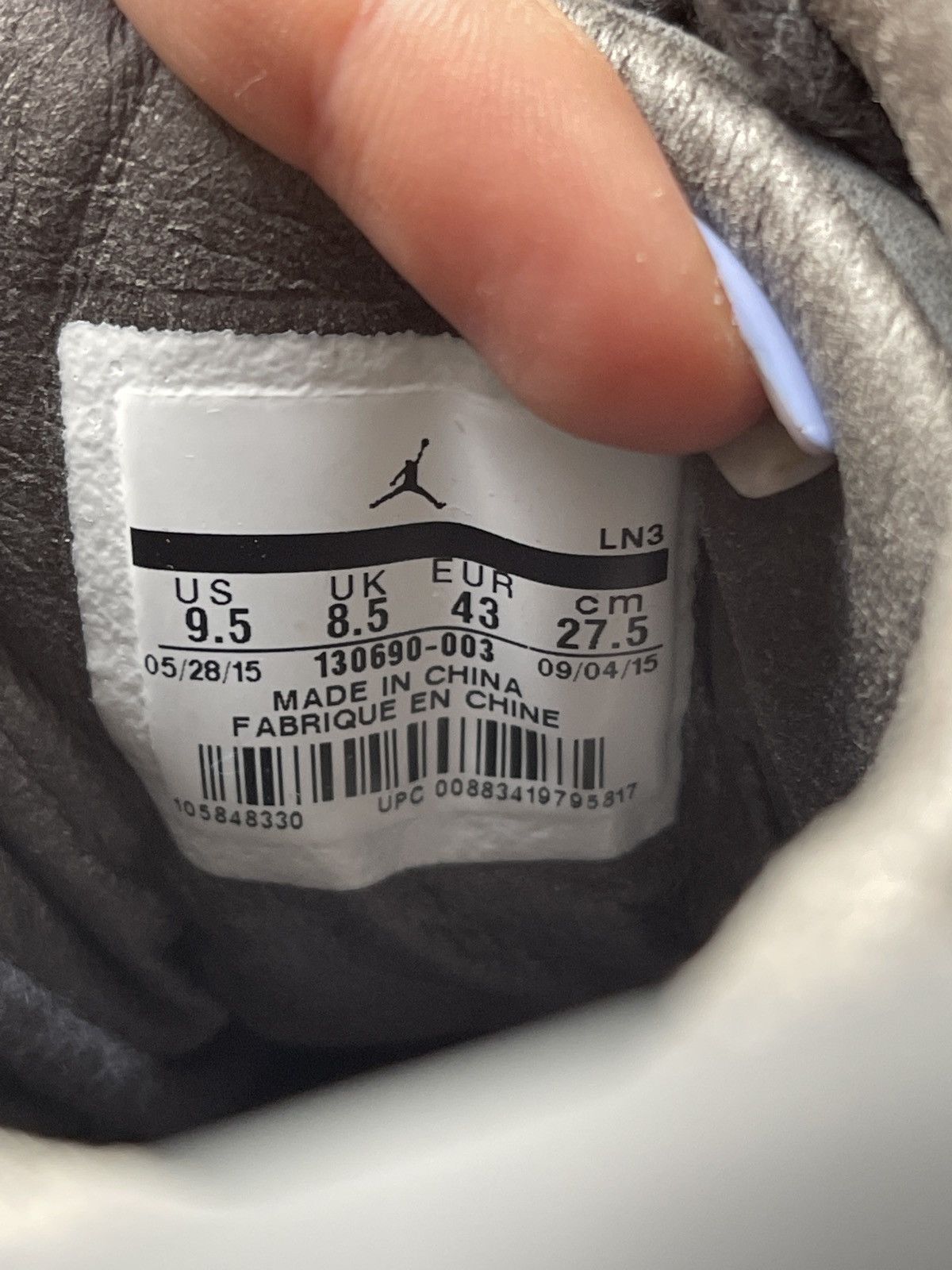 Jordan Brand Jordan 12 Retro PSNY Public shool new yor Size US 9.5 / EU 42-43 - 7 Thumbnail